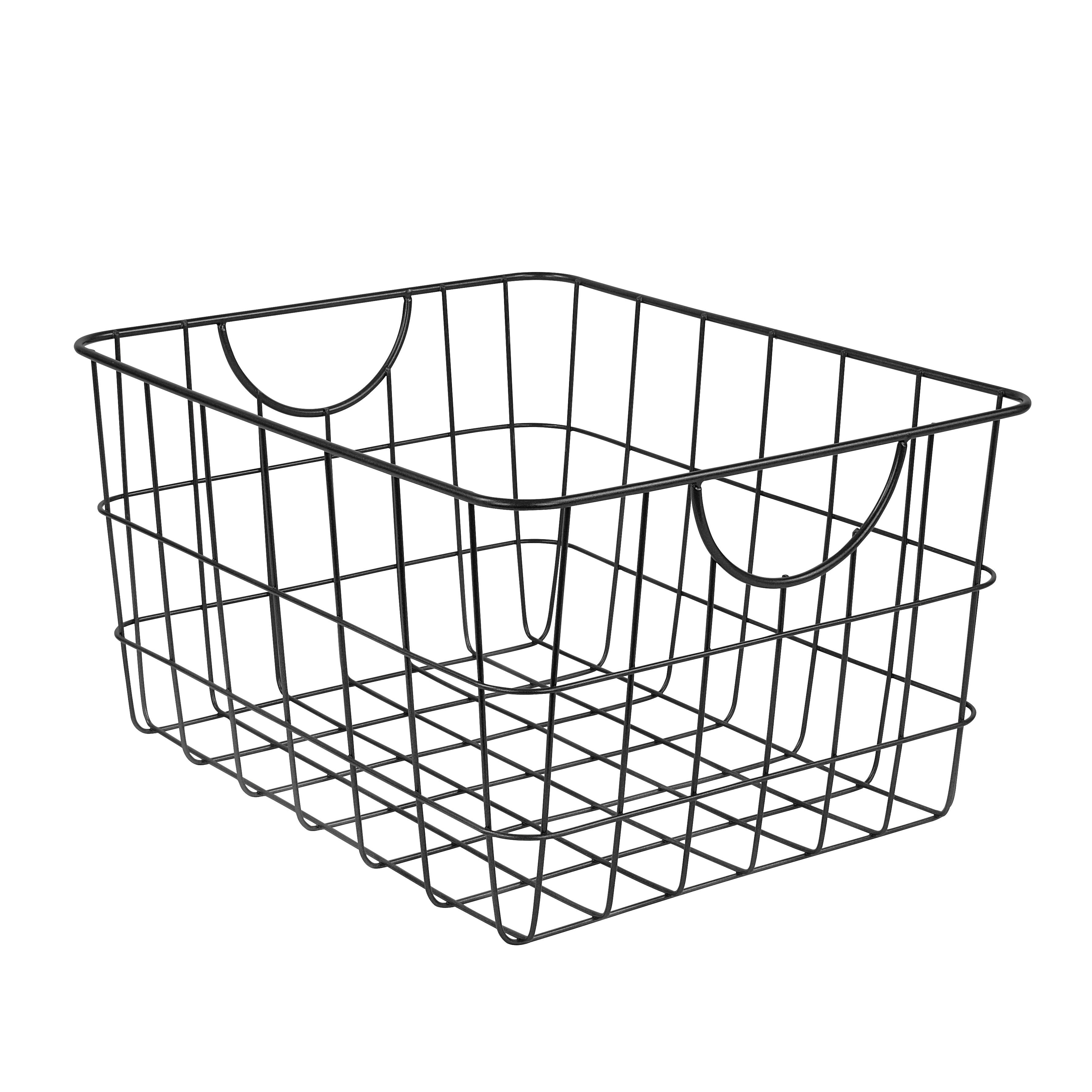 Utility Storage Basket Spectrum Black