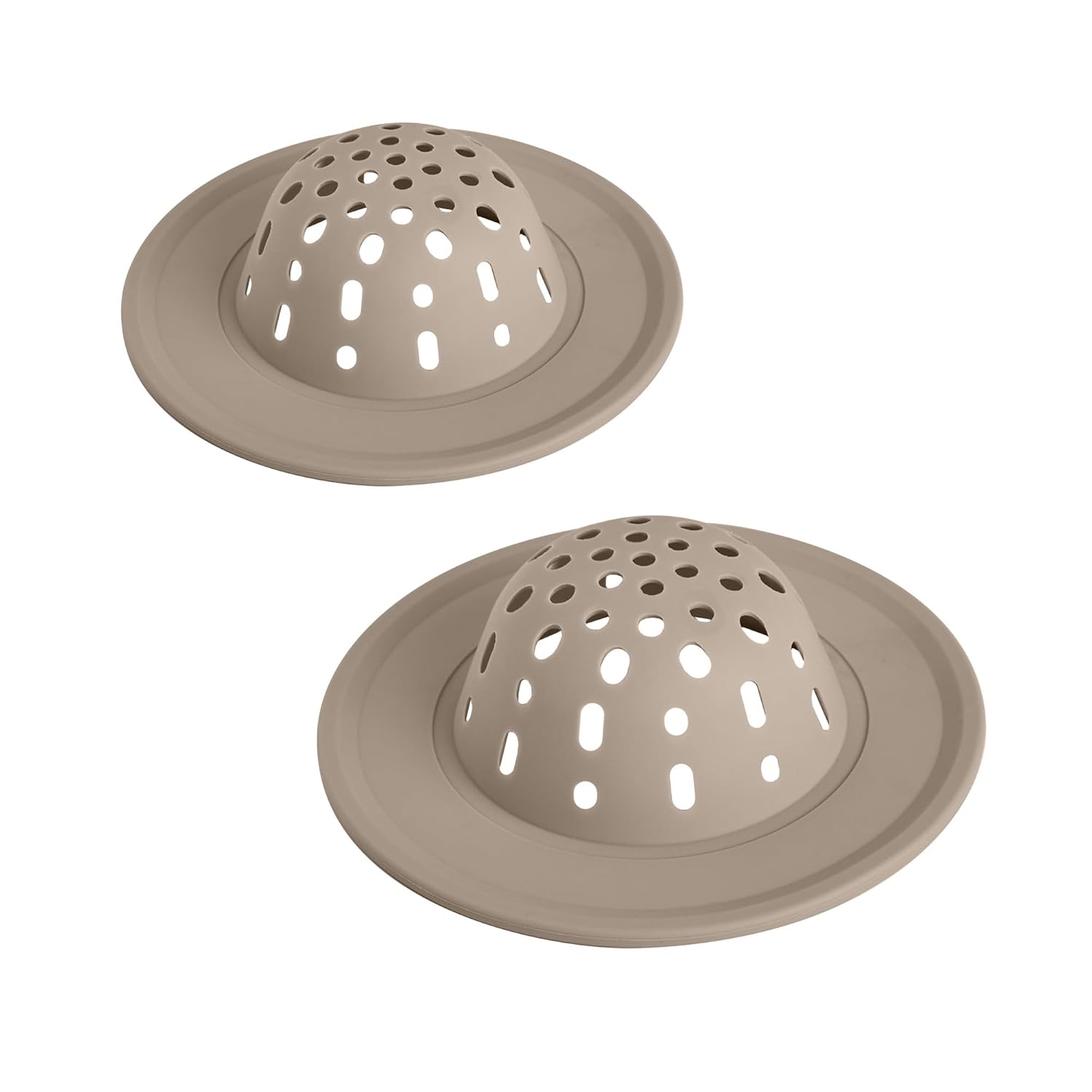 Silicone Sink Strainer - Set of 2 Spectrum Taupe