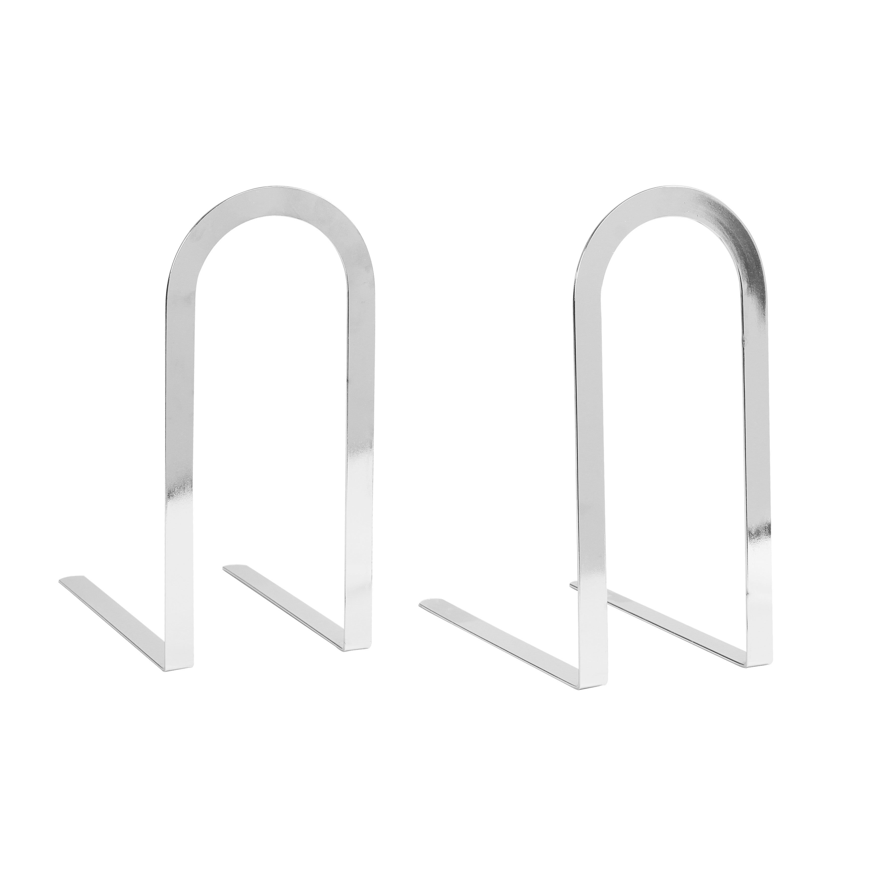 Elements Bookends Large Spectrum Chrome