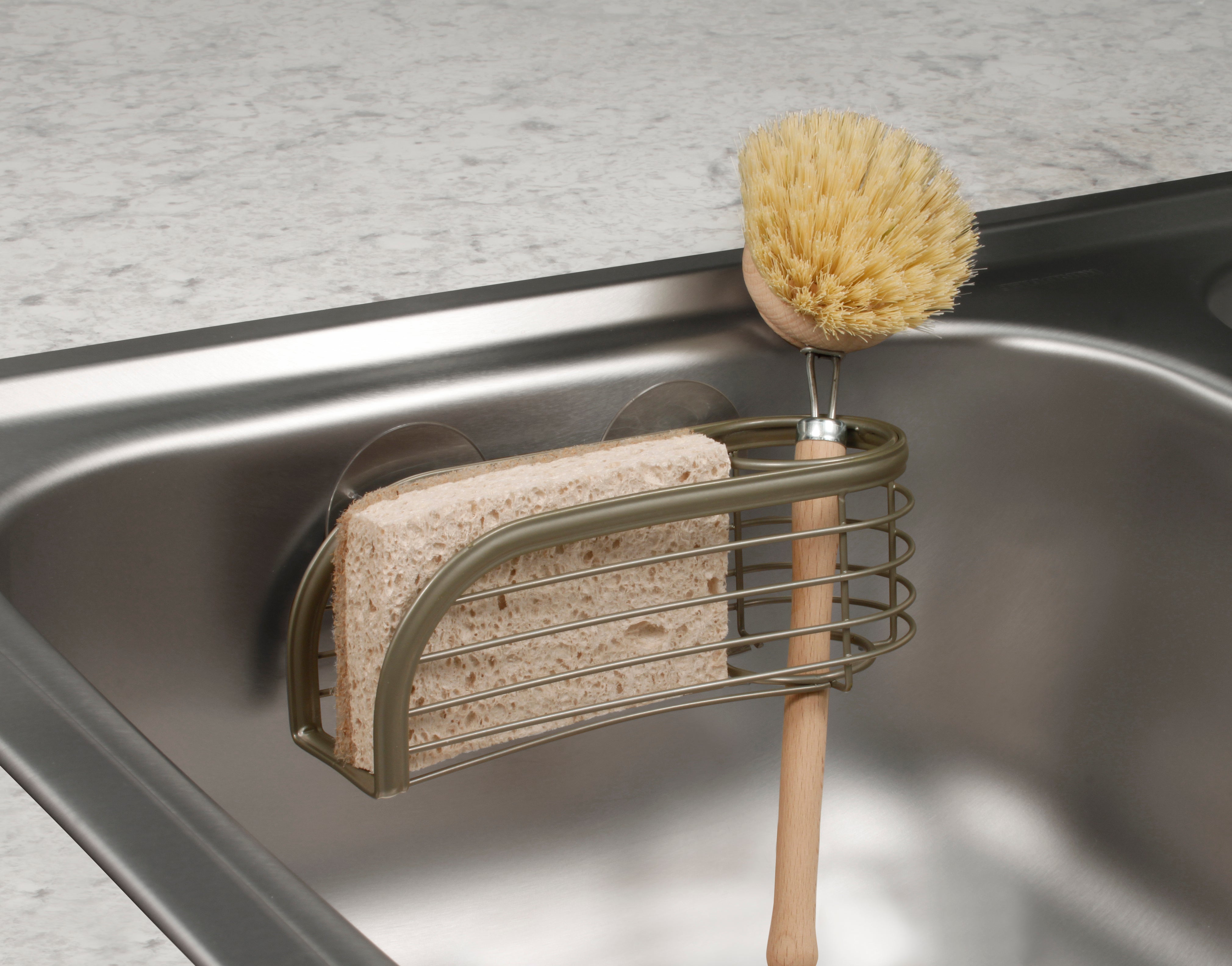 Ashley Suction Sponge & Brush Holder Spectrum