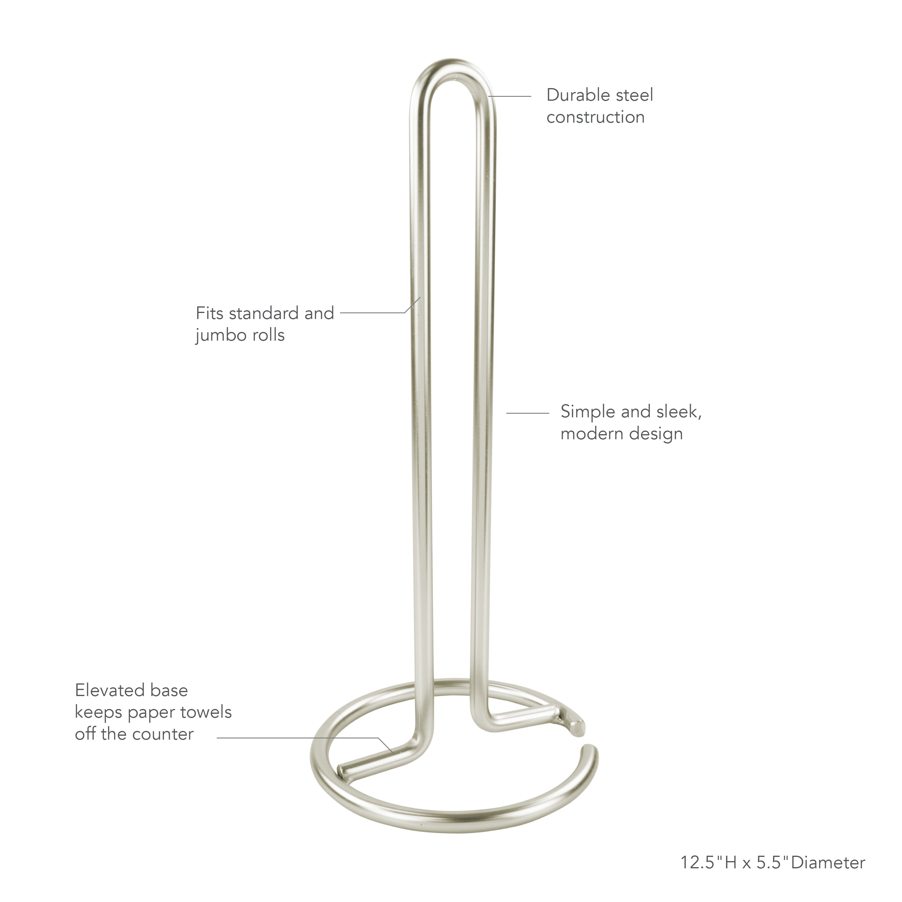 Euro Paper Towel Holder Spectrum