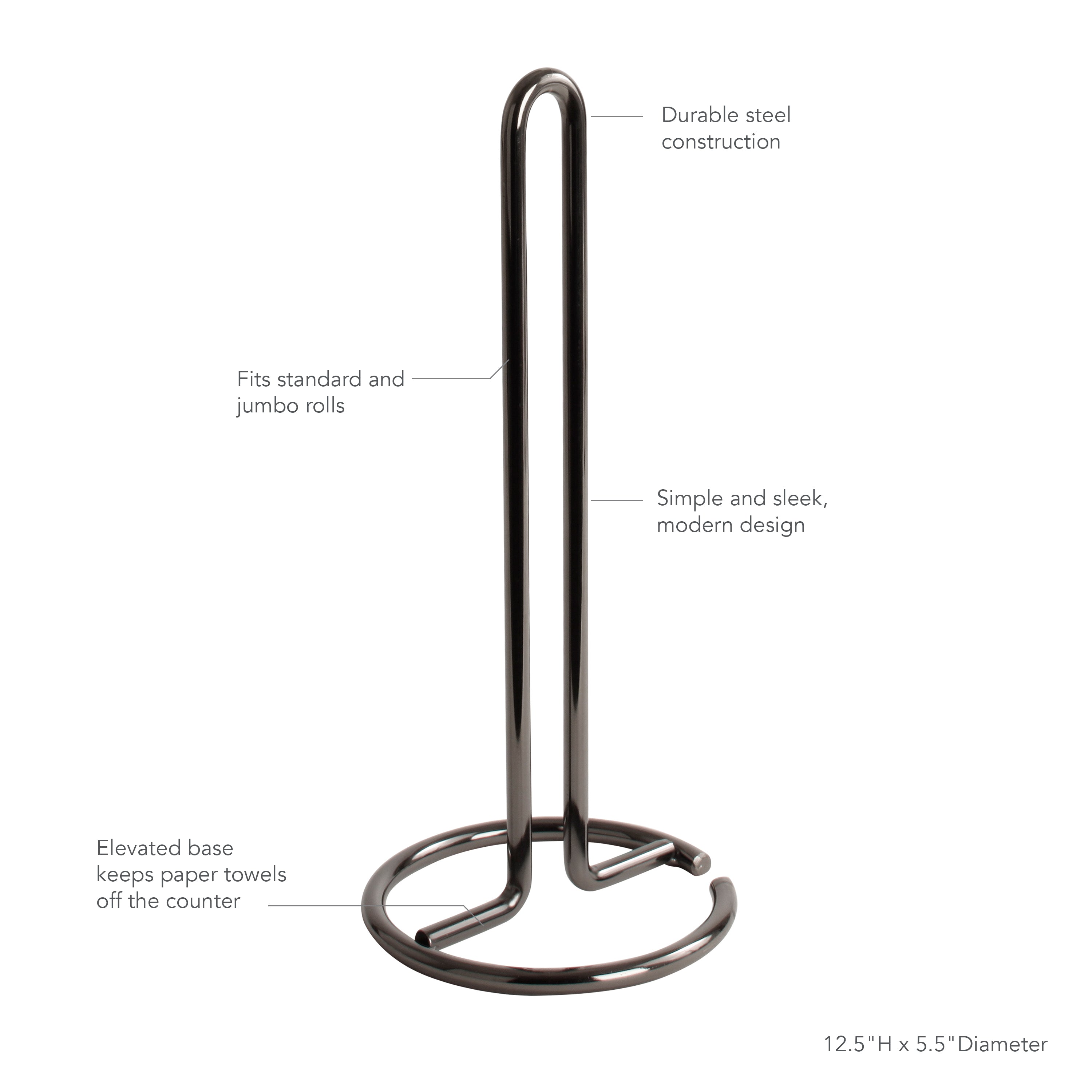 Euro Paper Towel Holder Spectrum