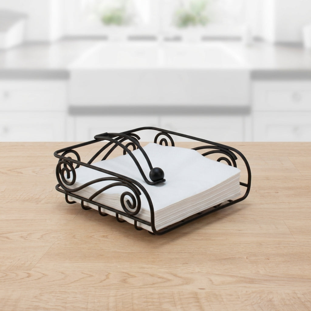 Scroll Weighted Napkin Holder Spectrum