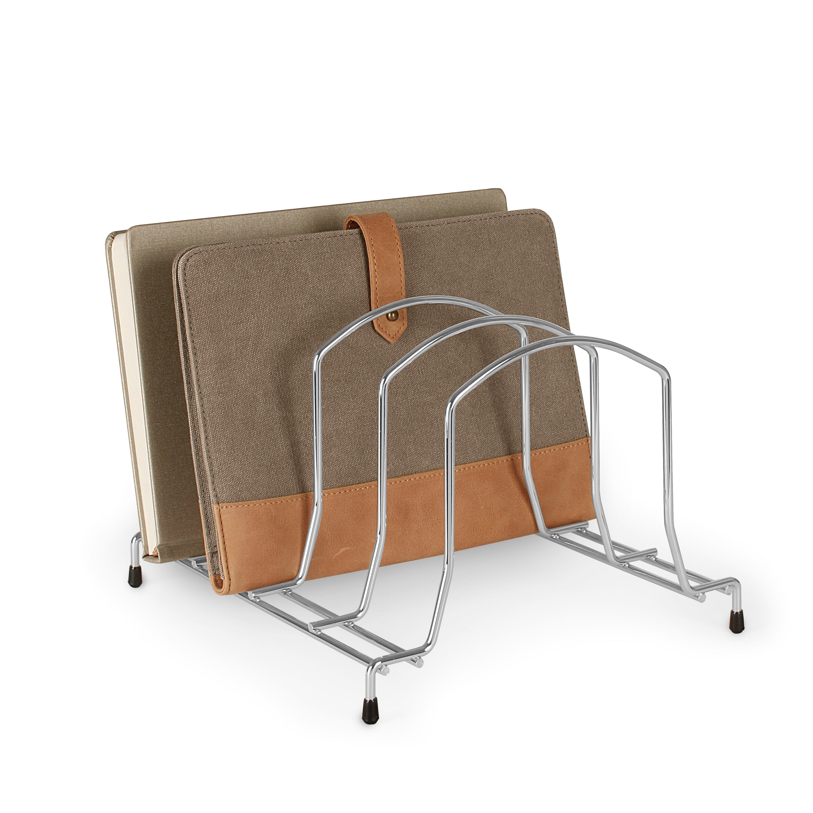 Wire Cookware & Cutting Board Organizer Spectrum