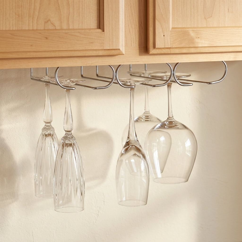 Under the Cabinet Stemware Holder Spectrum