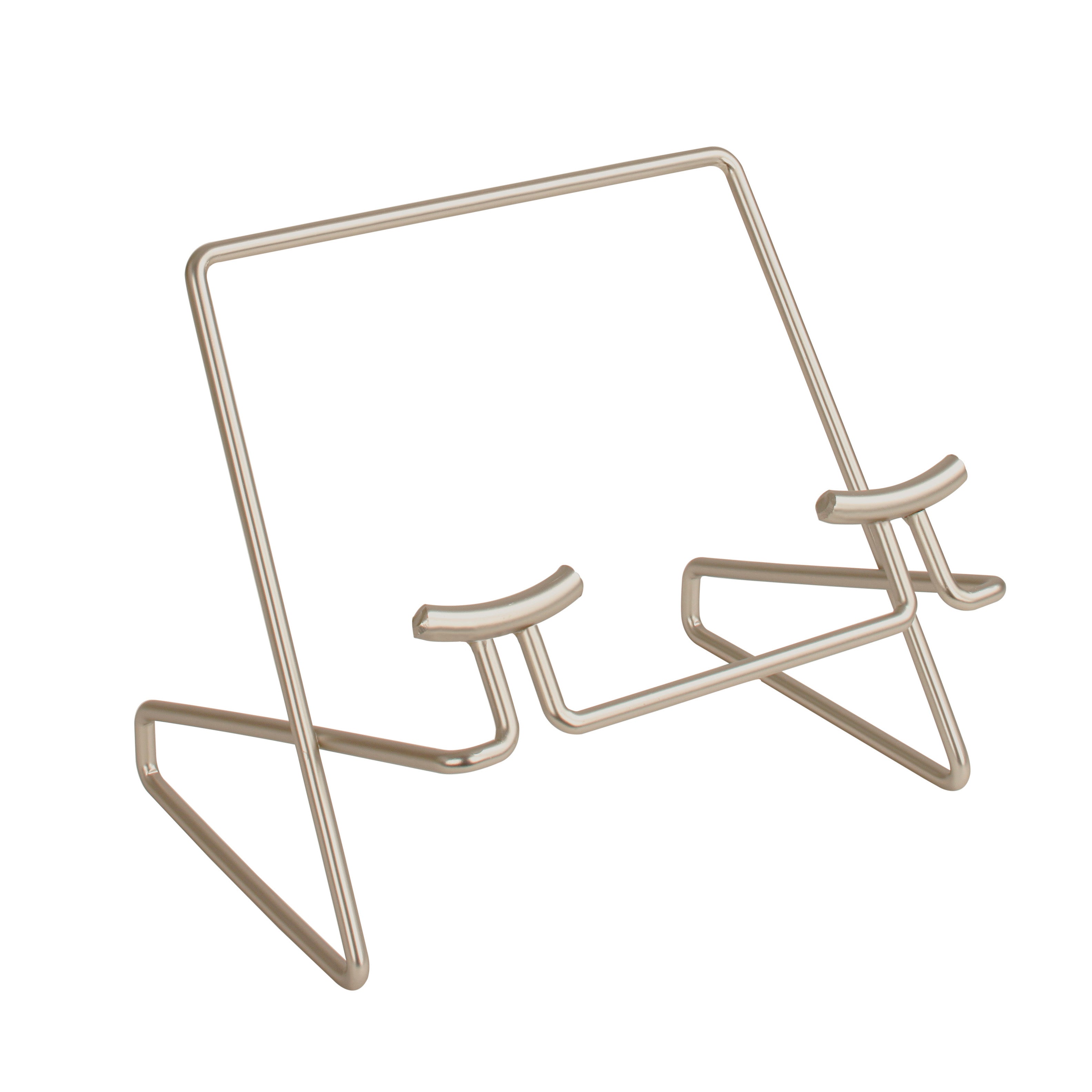 Euro Cookbook Holder Spectrum Satin Nickel