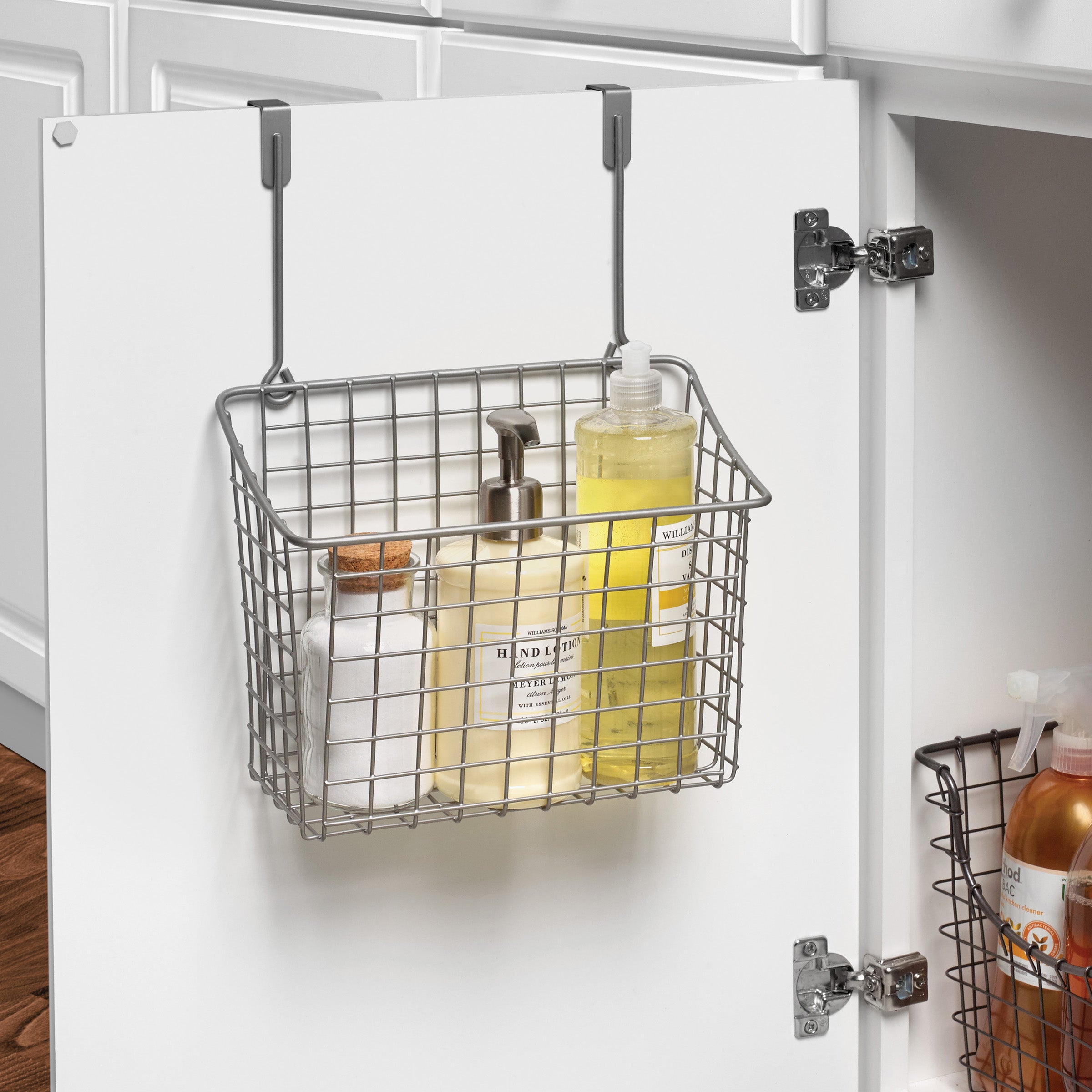 Grid Over the Cabinet Storage Basket Large Spectrum
