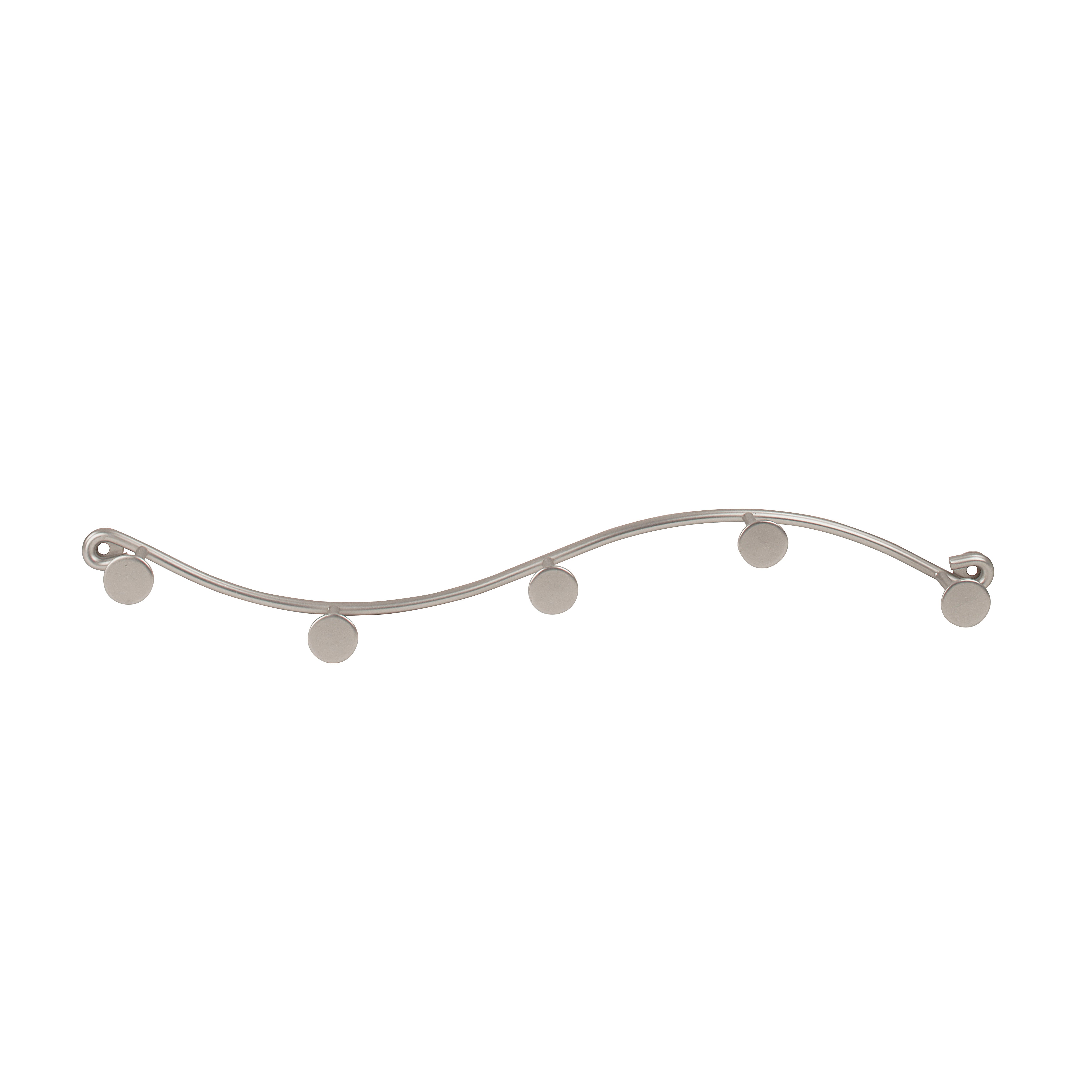 Wall Mount Sweep Rack 5 Hooks Spectrum