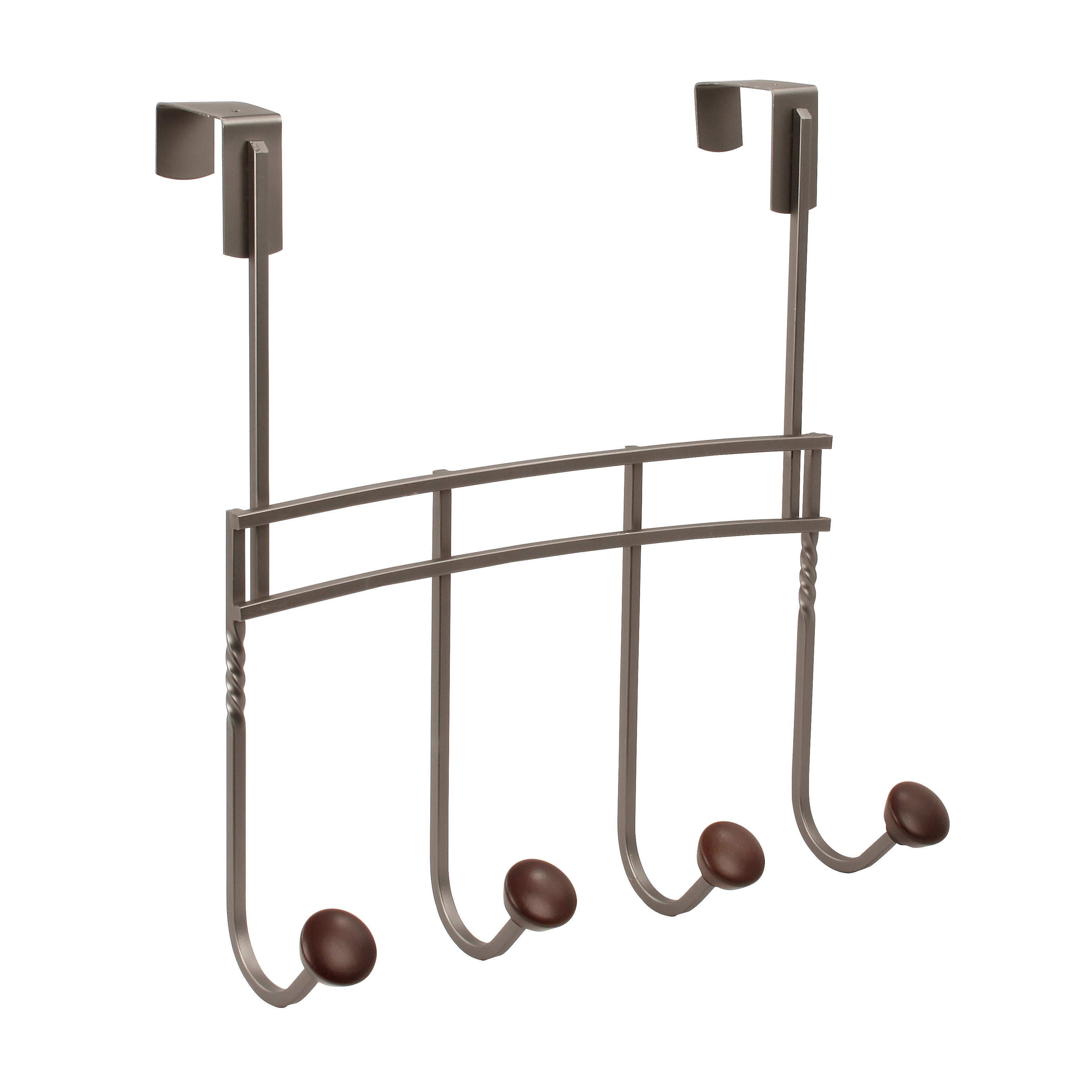 Cambridge Over the Door Rack 4 Hooks Spectrum