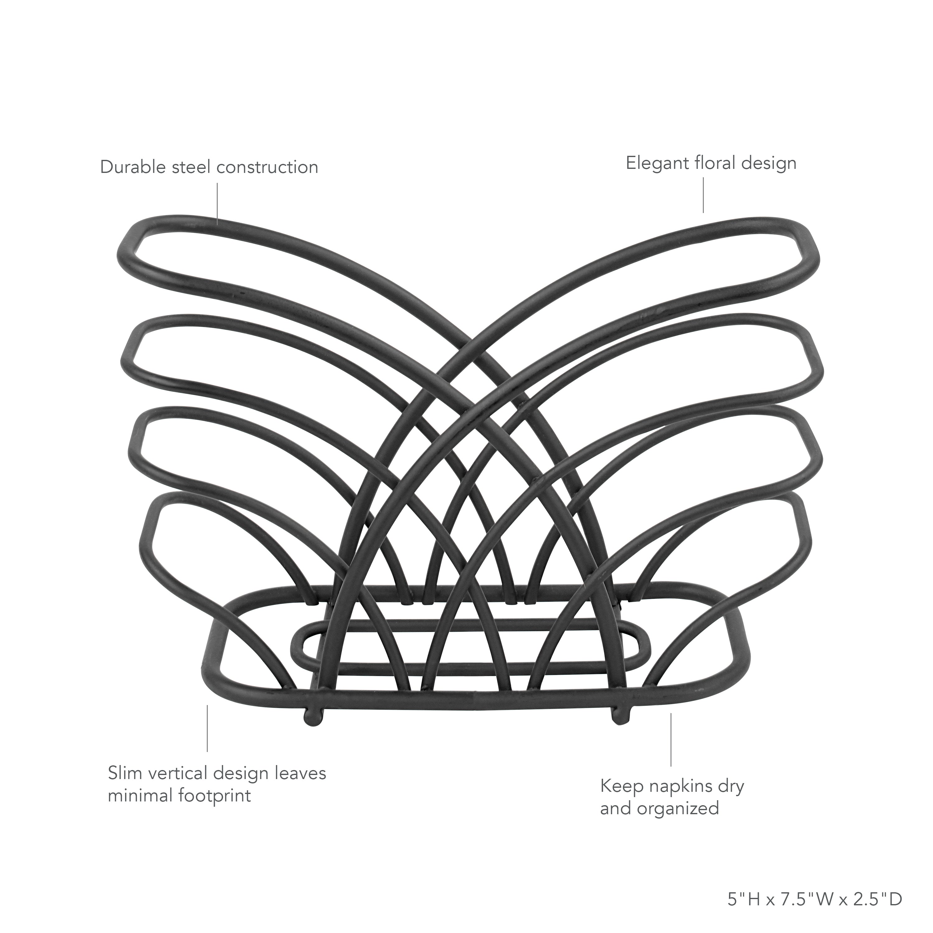Flower Napkin Holder Spectrum