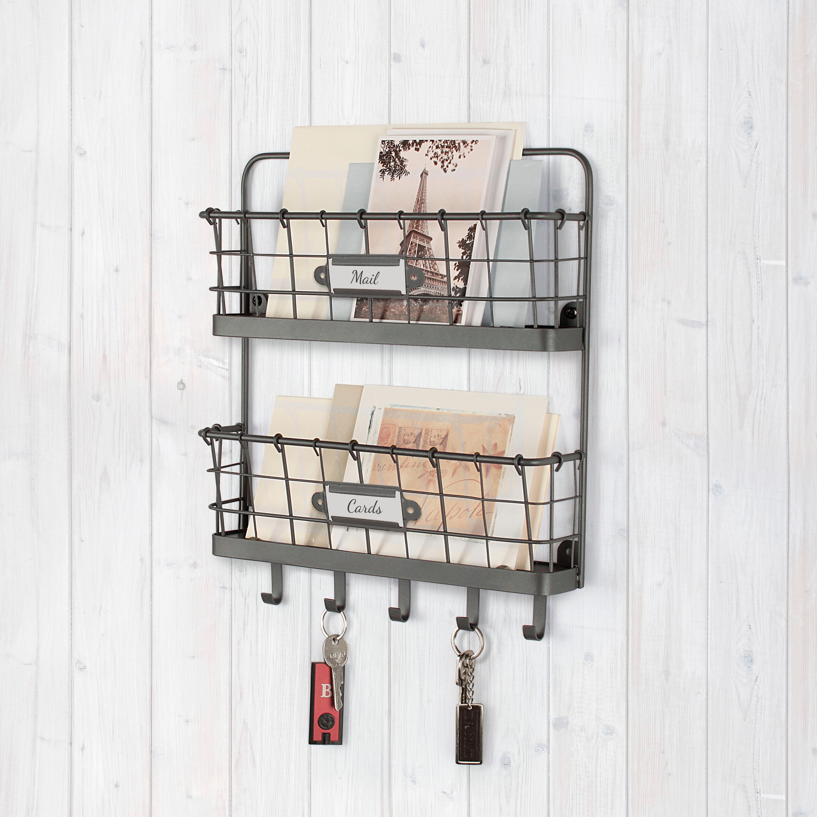 Vintage Living Mail Organizer Spectrum