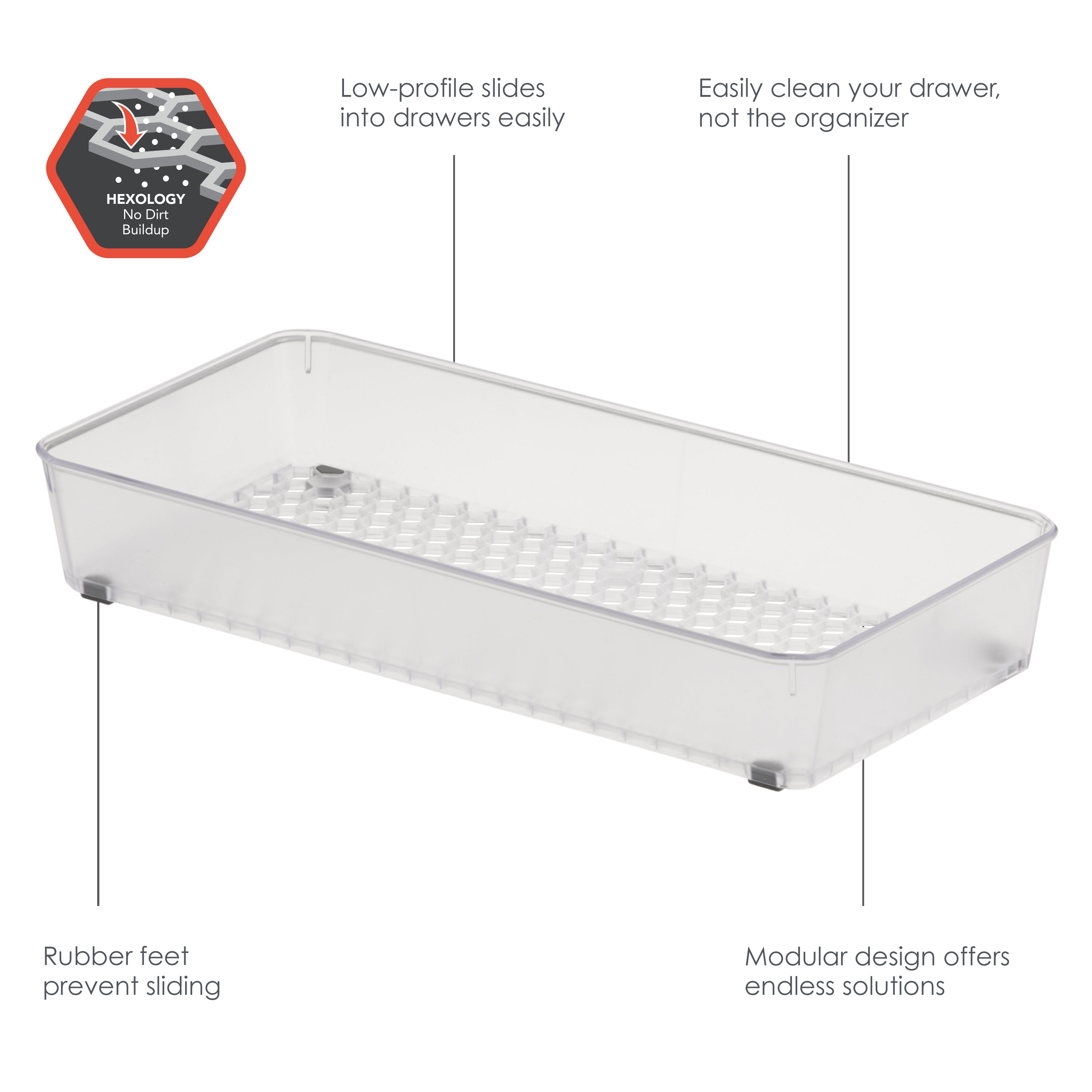 HEXA In-Drawer Organizer Spectrum