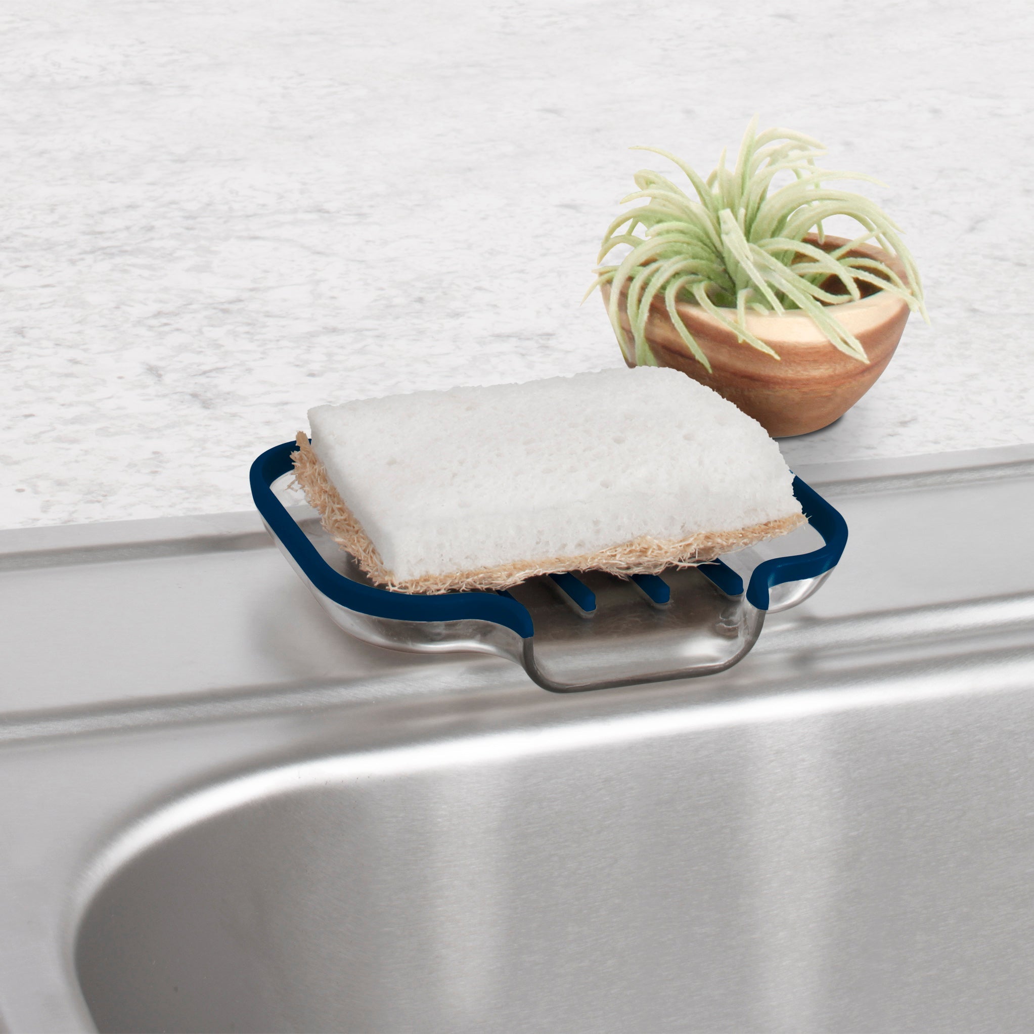 Cora Soap Dish Spectrum Dark Blue