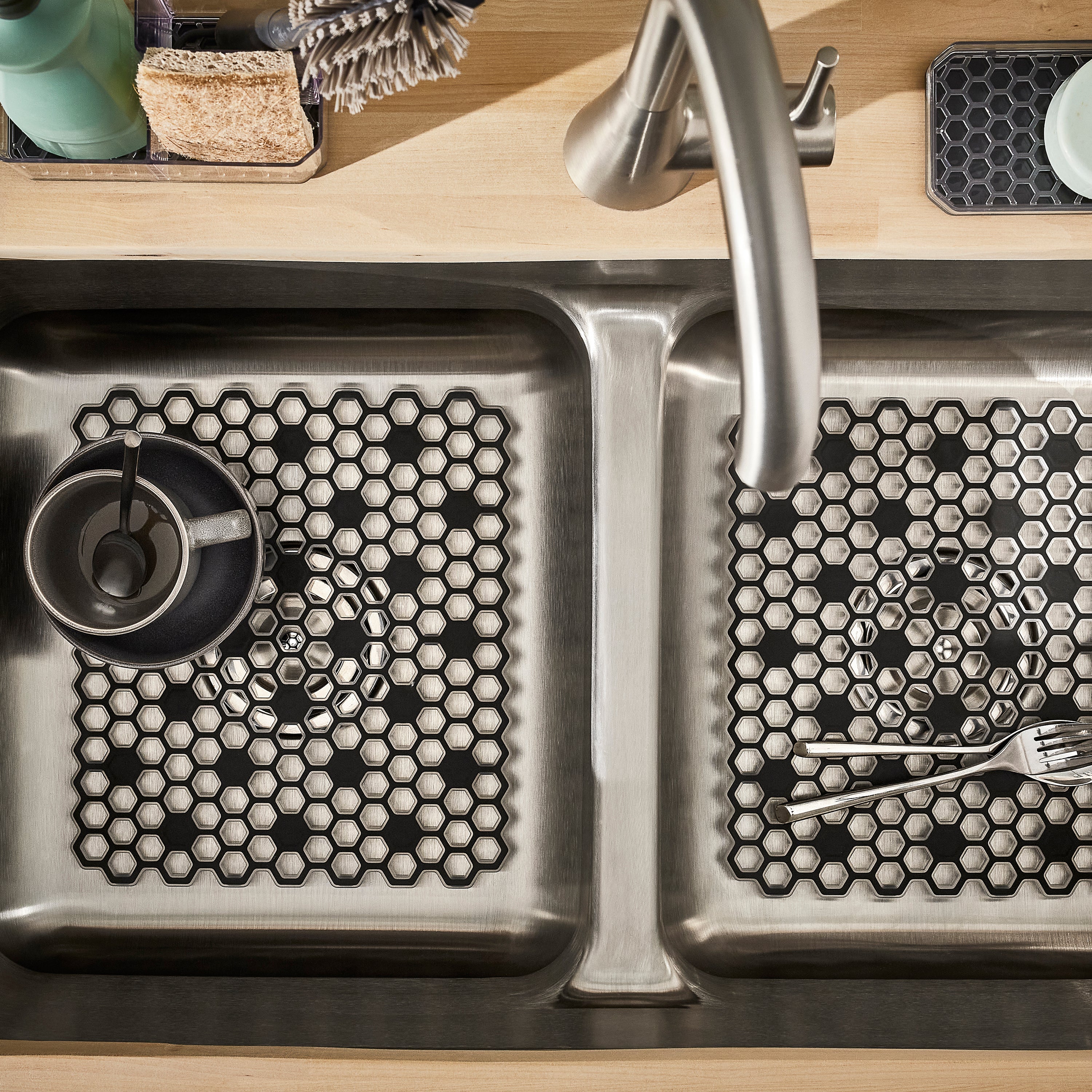 HEXA Sink Mat Small Spectrum
