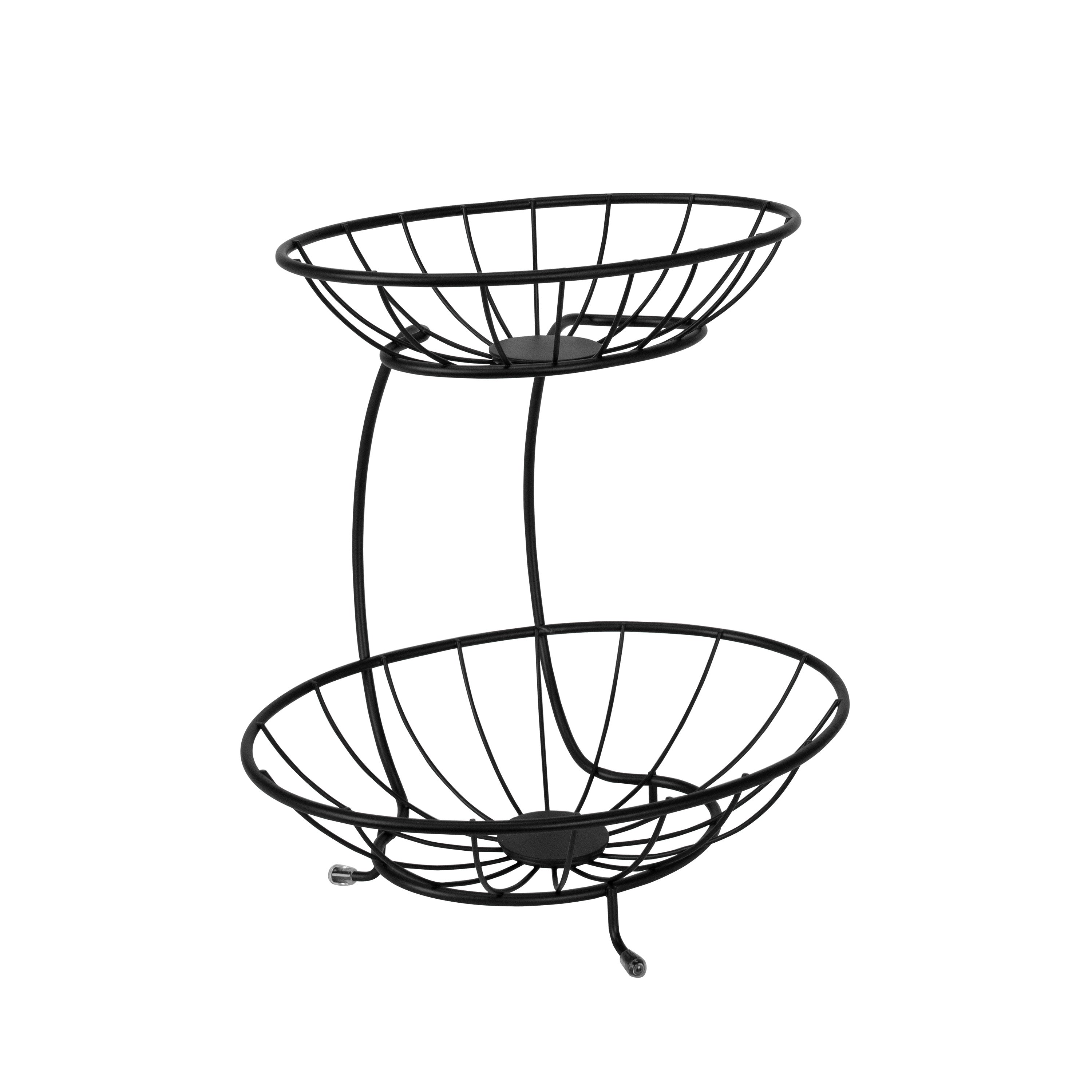 Yumi Mini 2-Tier Server Spectrum Black