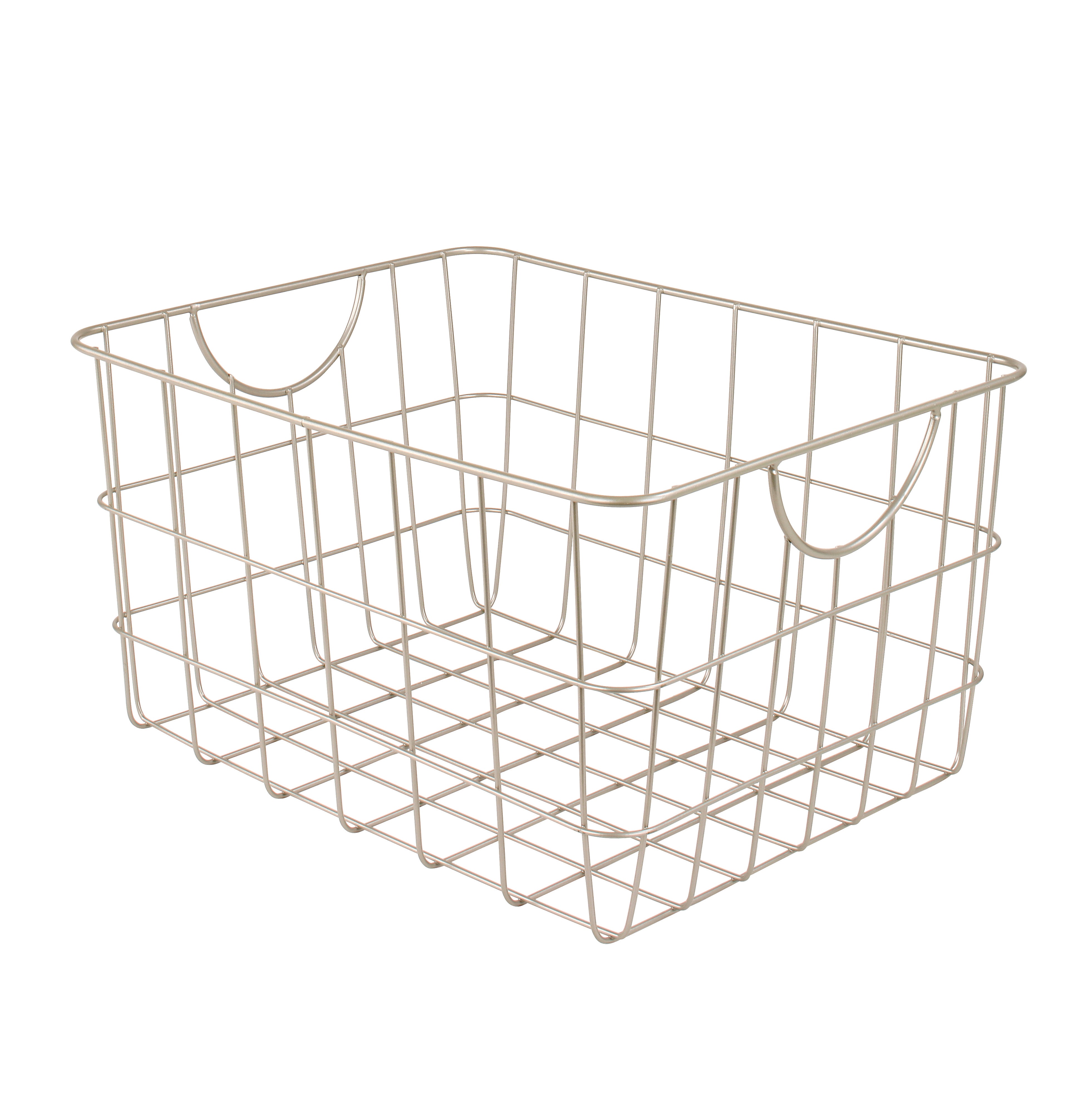 Utility Storage Basket Spectrum Satin Nickel