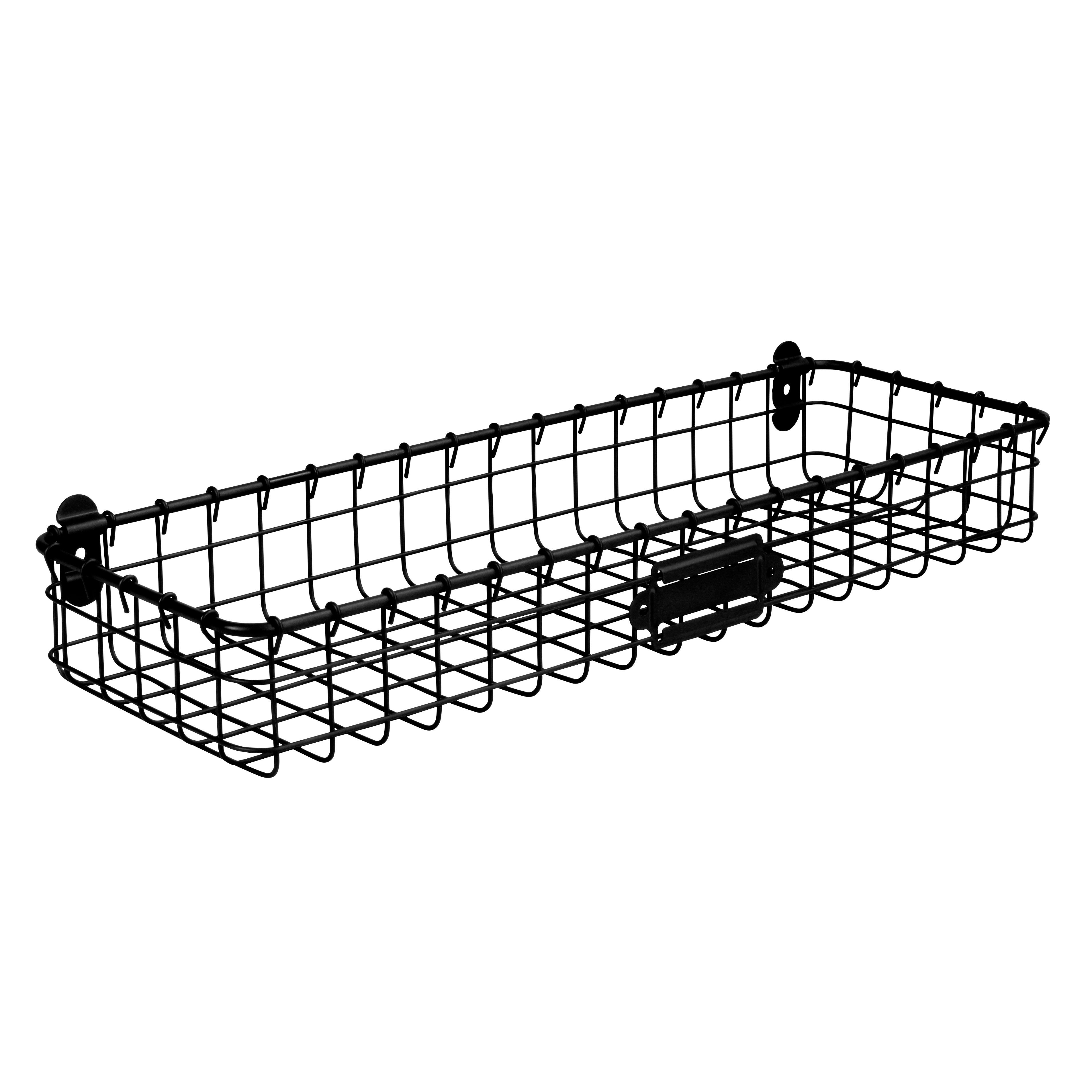 Vintage Living Wall Mount Tray Spectrum Black