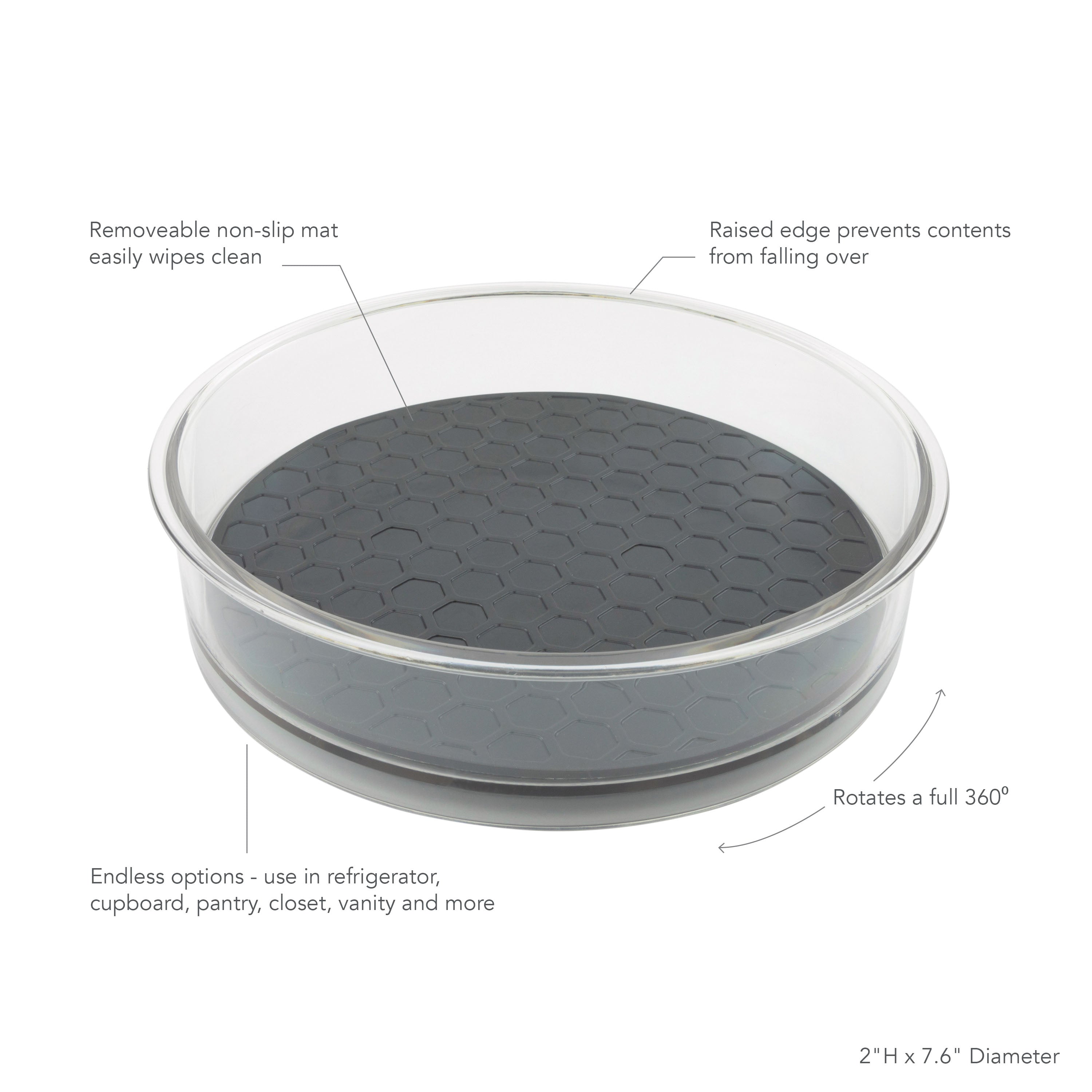 HEXA Turntable Small - Set of 2 Spectrum