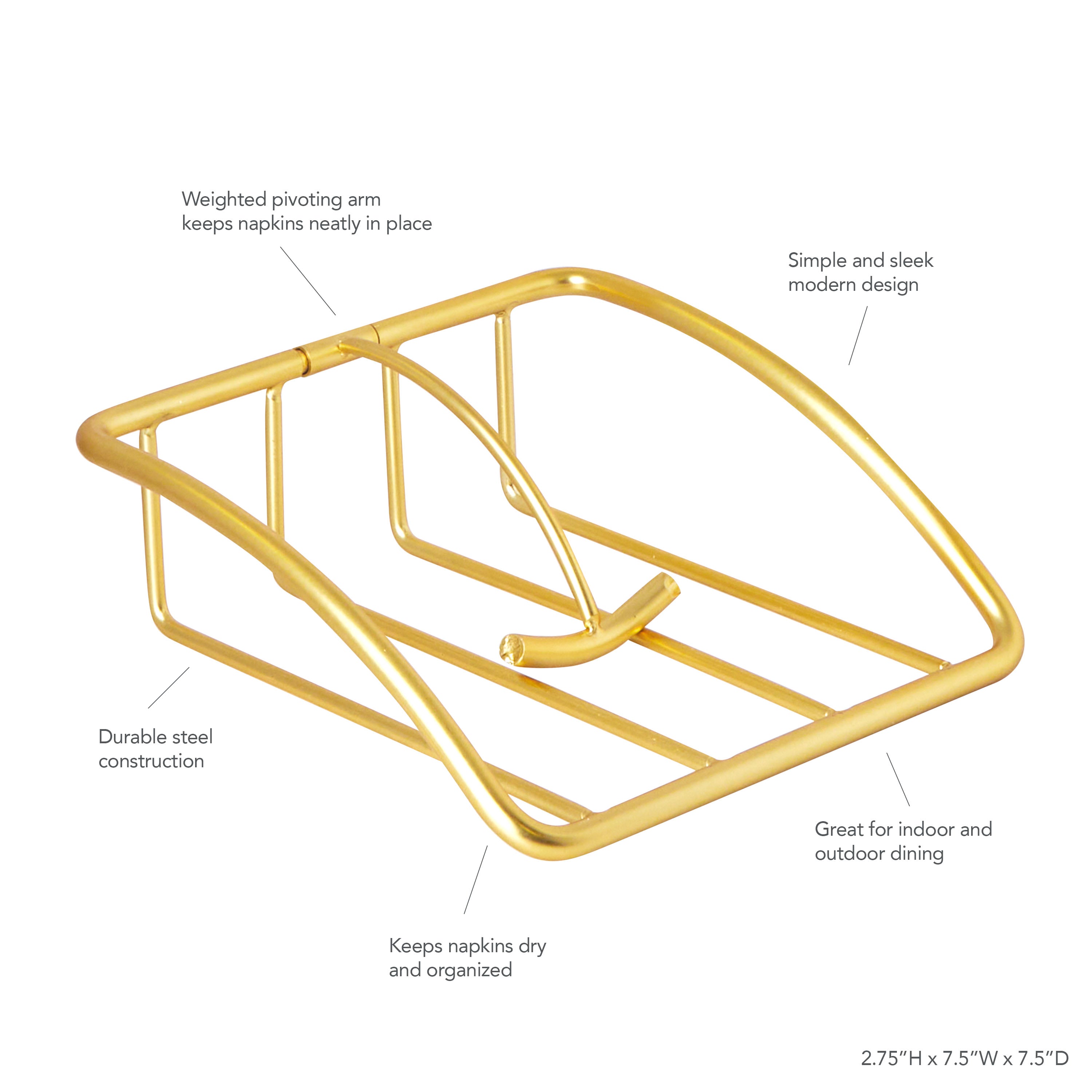 Euro Weighted Napkin Holder Spectrum