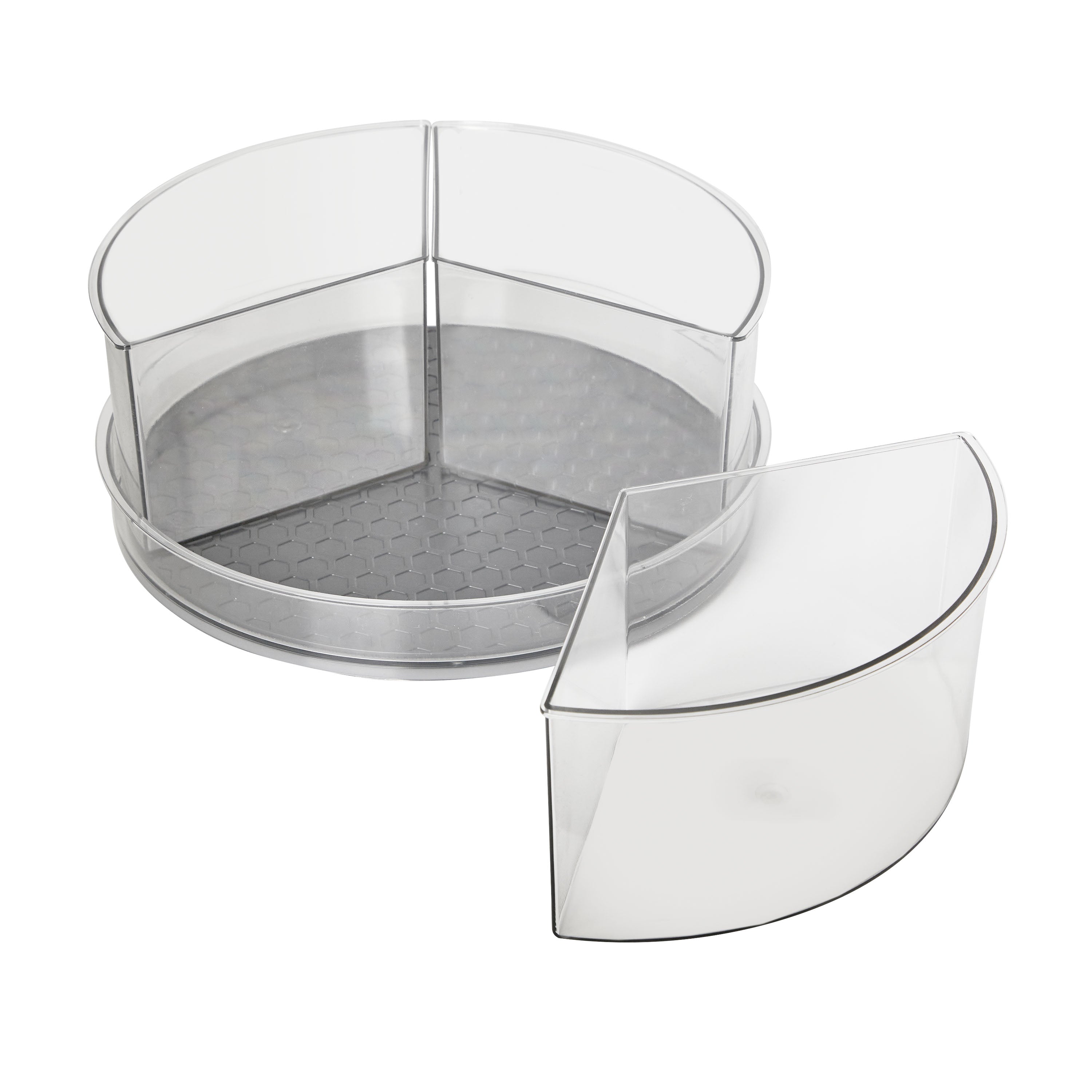 HEXA Turntable with Removable Bins Spectrum