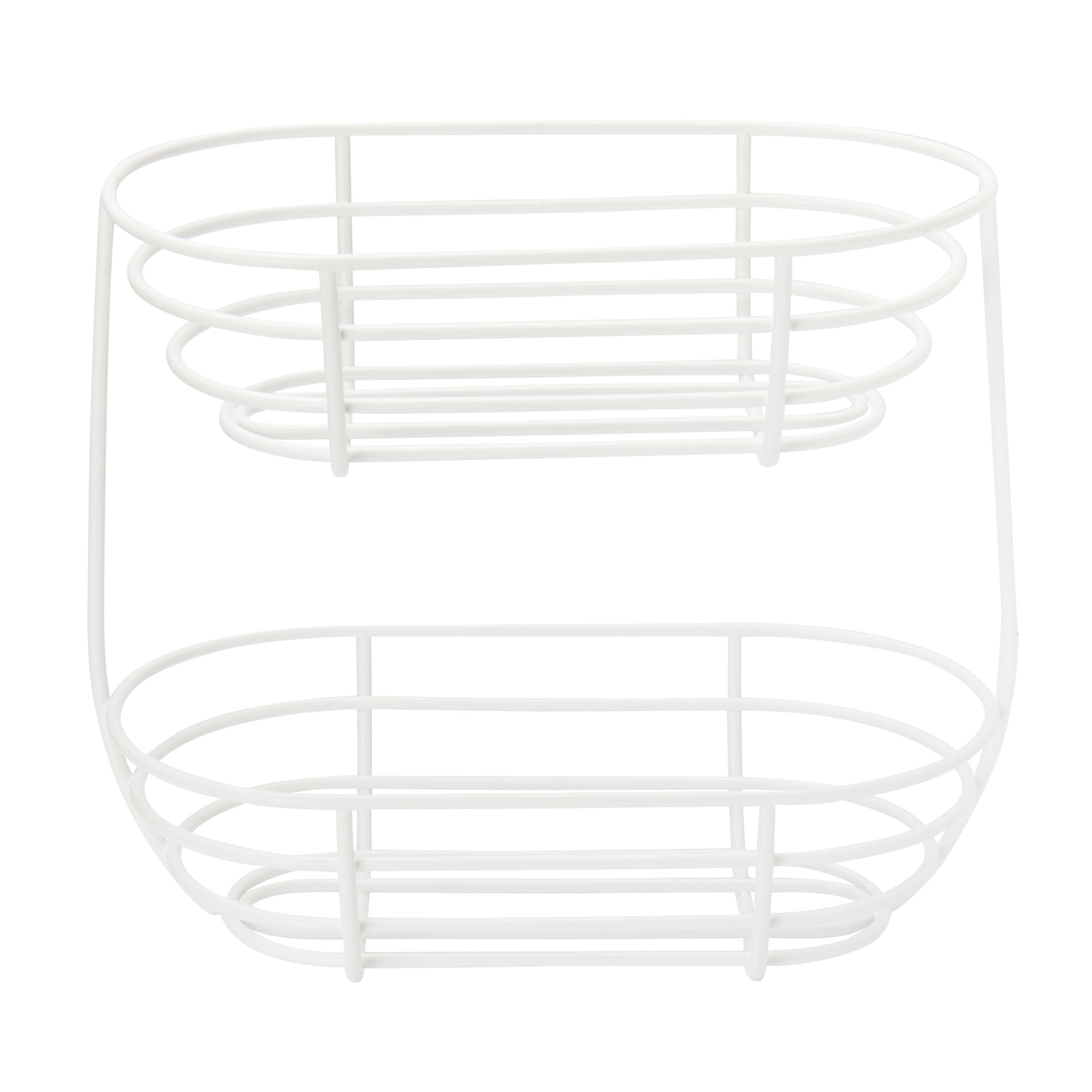 Euro 2-Tier Server Spectrum White