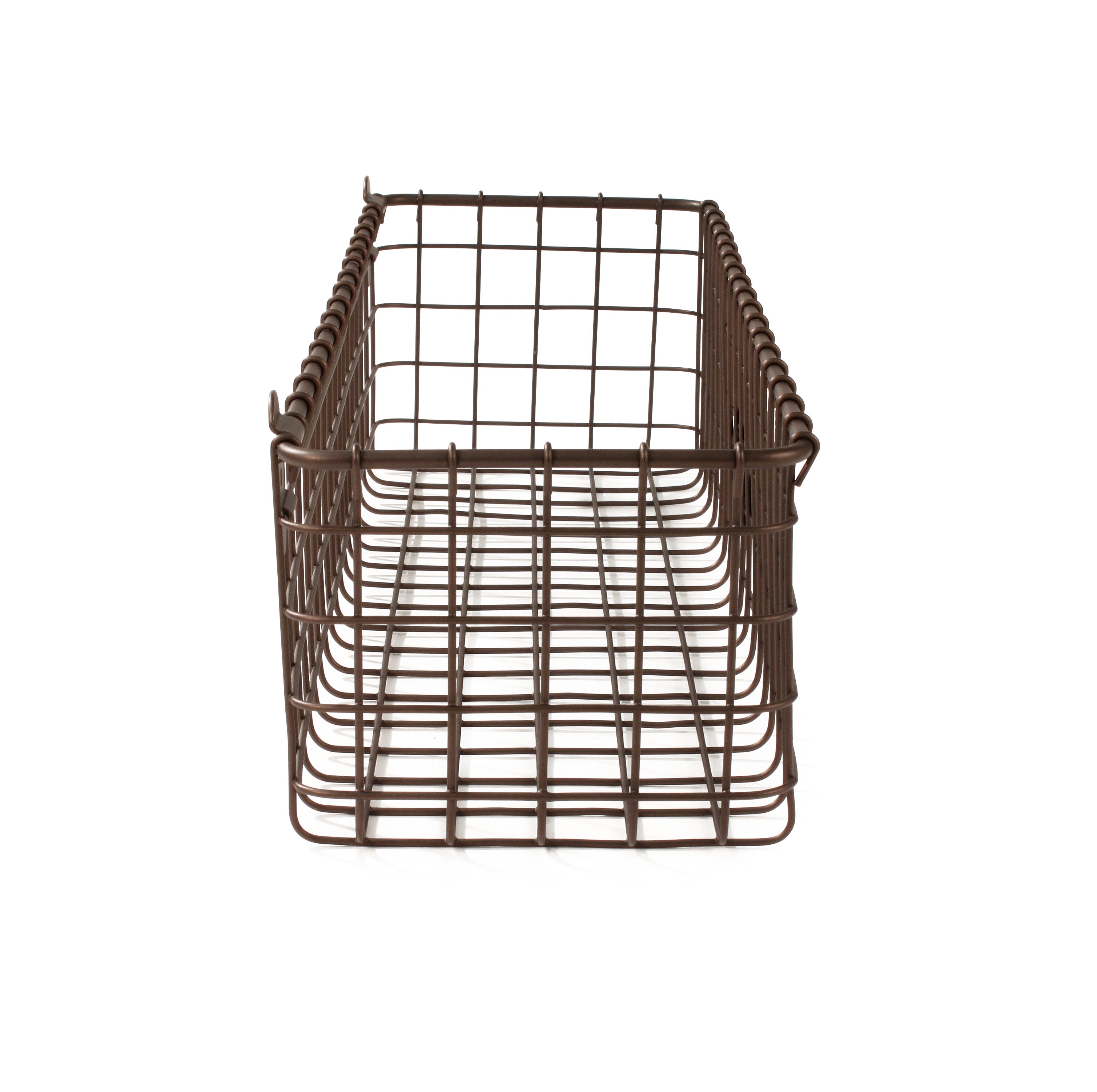 Vintage Living Wall Mount Storage Basket Spectrum