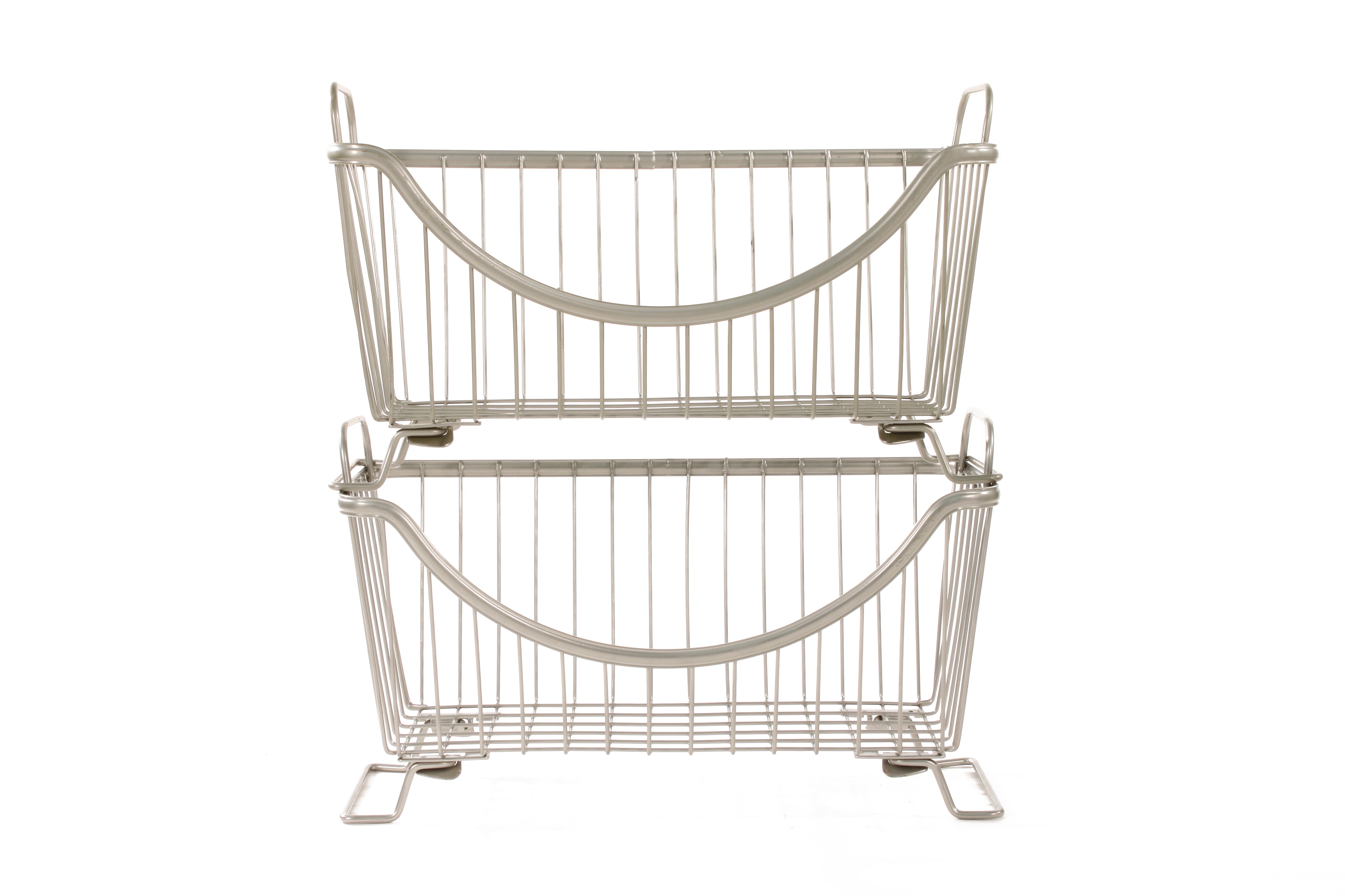 Ashley Stacking Storage Basket Small Spectrum