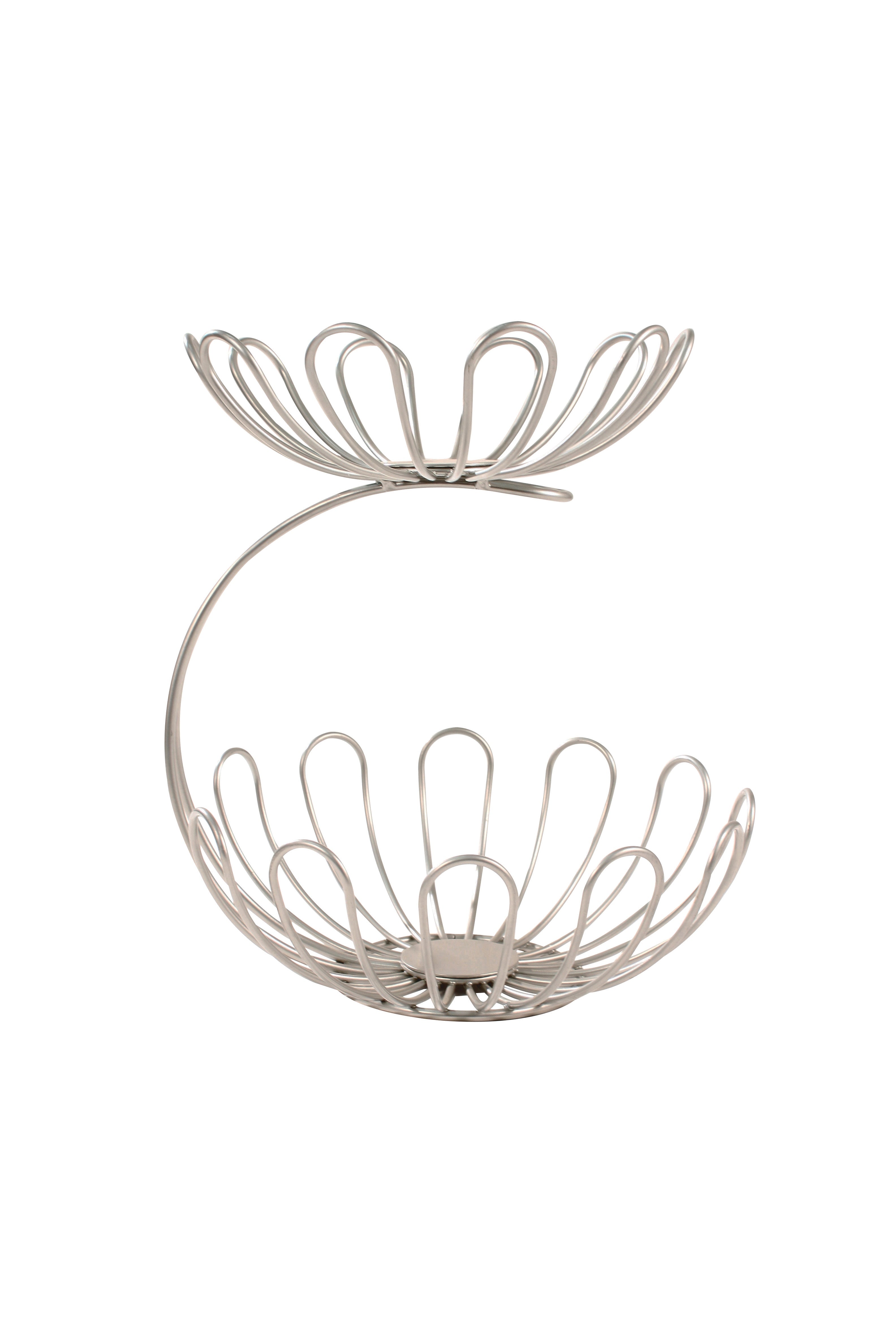 Bloom 2-Tier Server Spectrum Satin Nickel