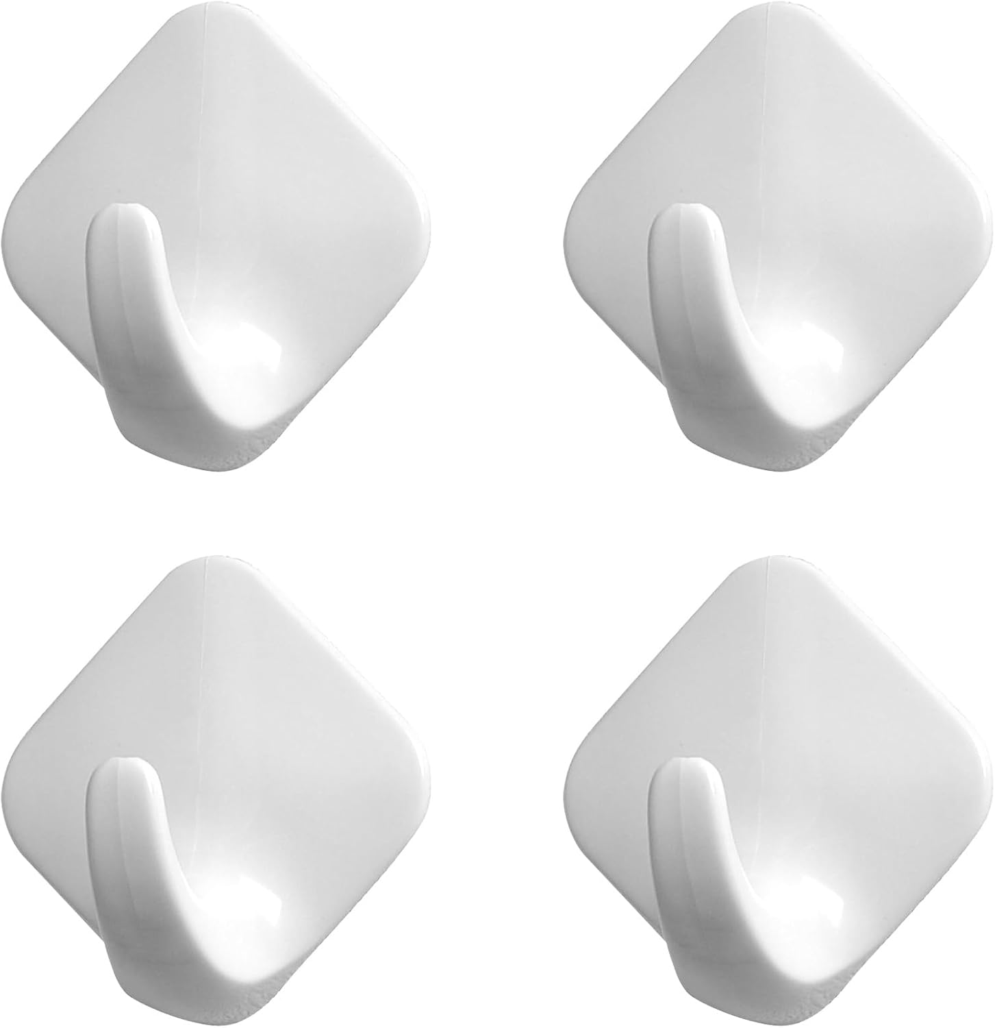 Adhesive Diamond Hook - Set of 4 Spectrum