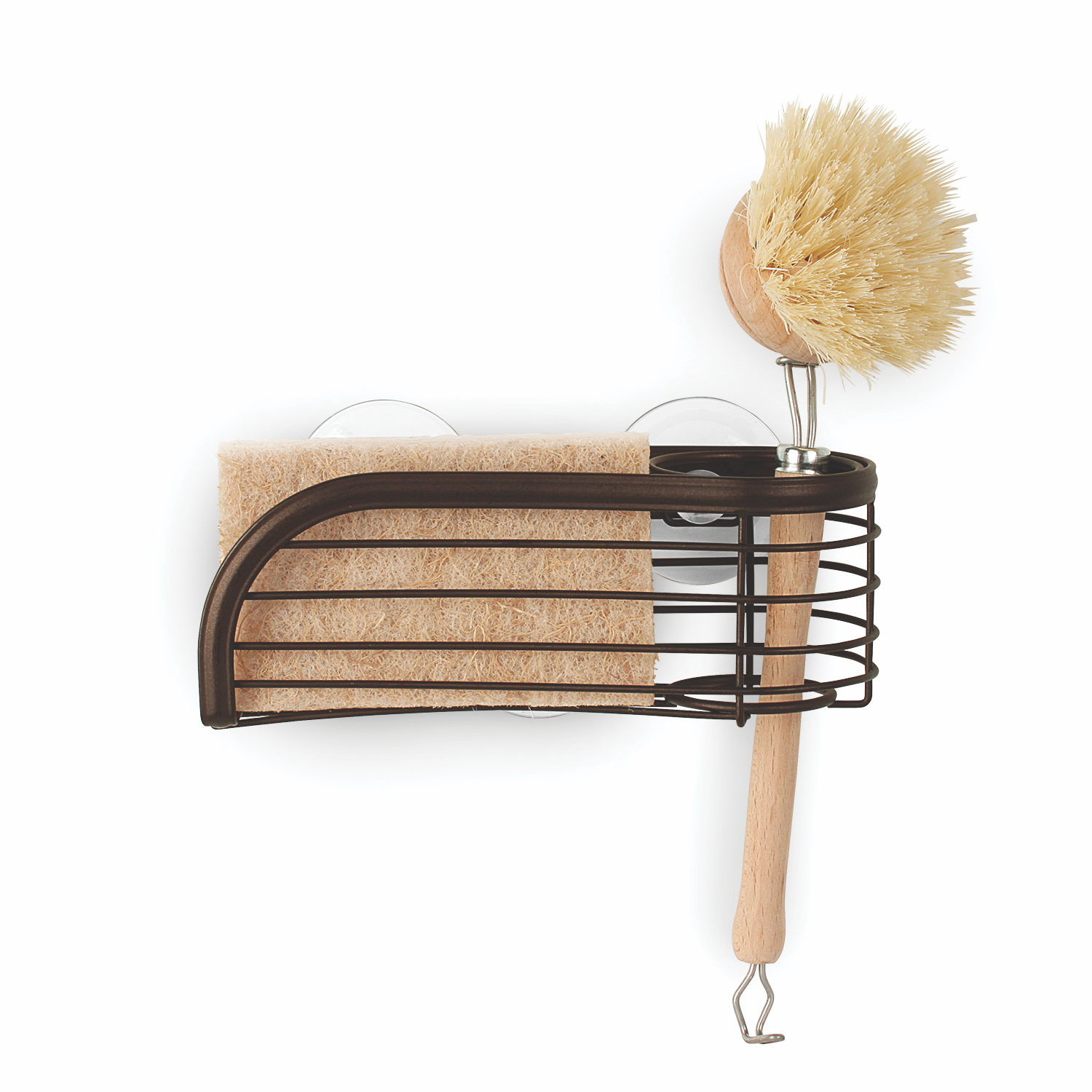 Ashley Suction Sponge & Brush Holder Spectrum