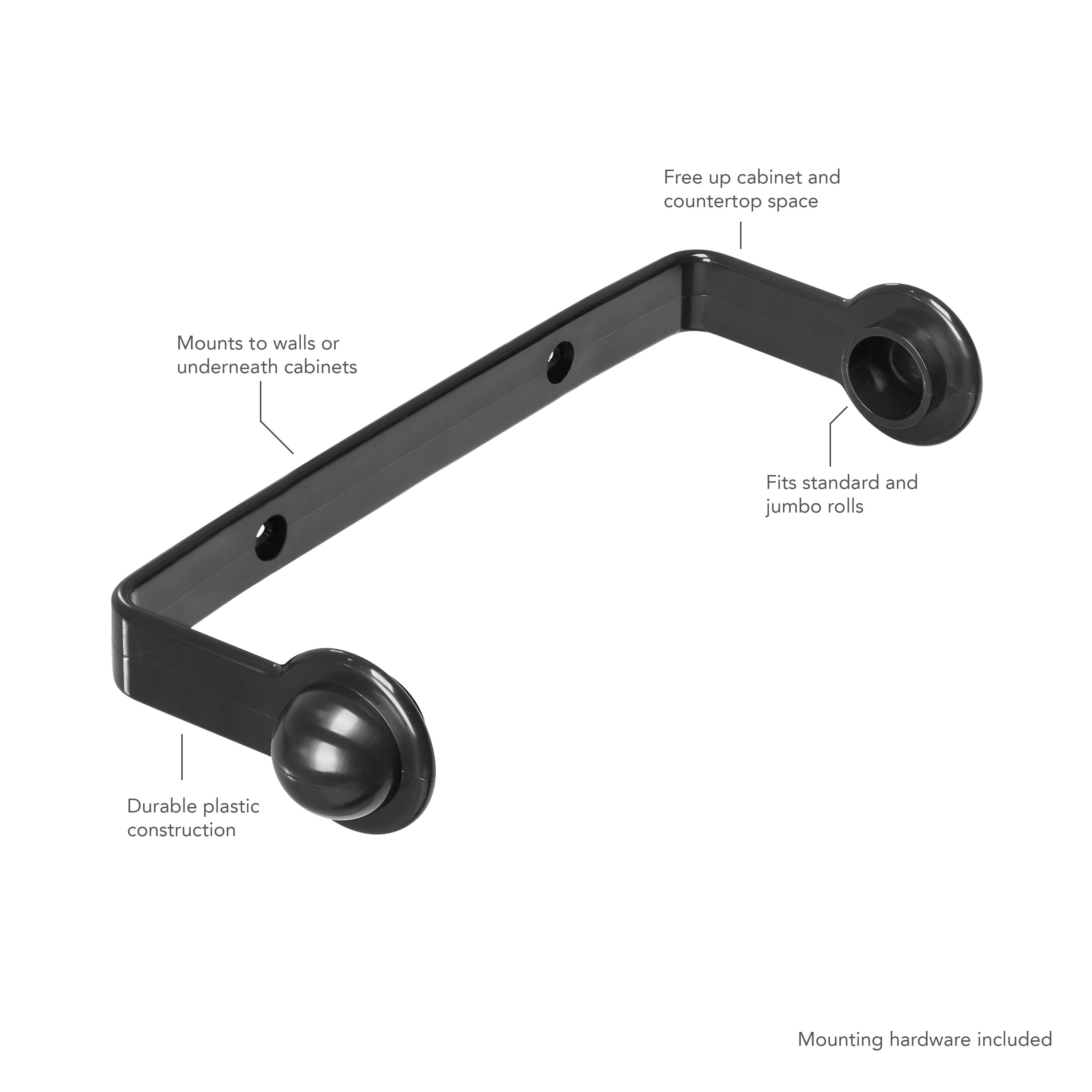 Wall Mount Paper Towel Holder Spectrum