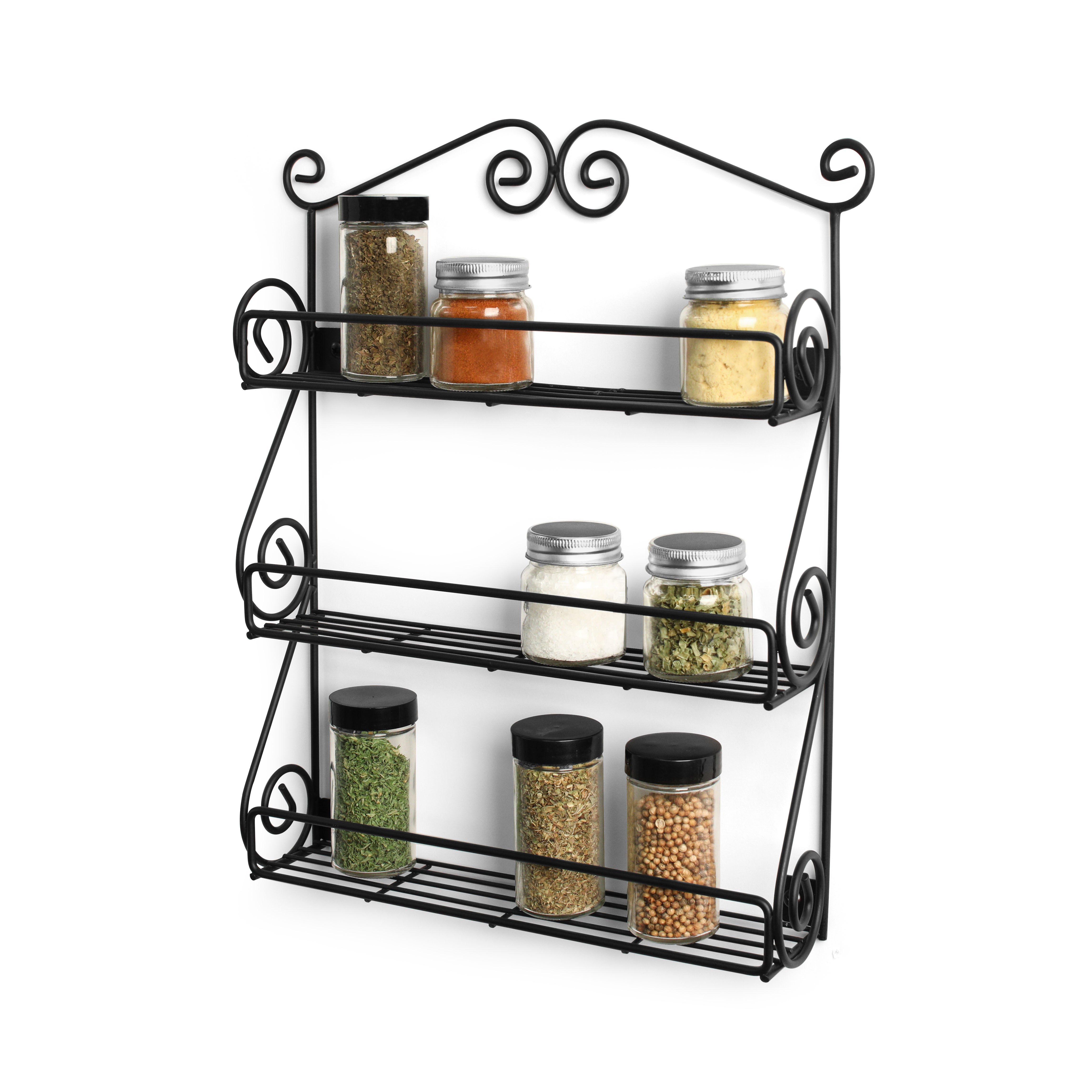Wall Mount Spice Rack Spectrum