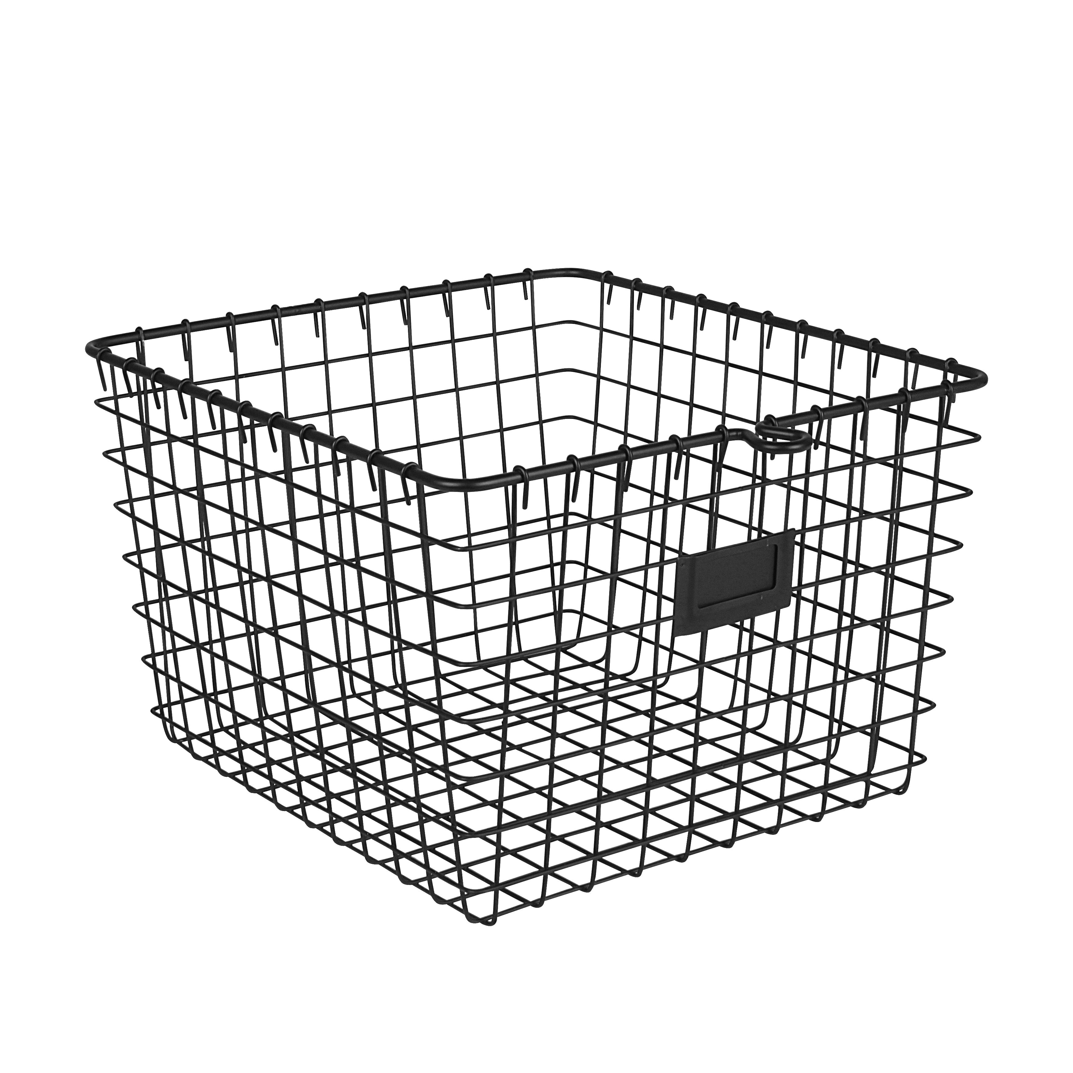 Storage Basket Medium Spectrum Black
