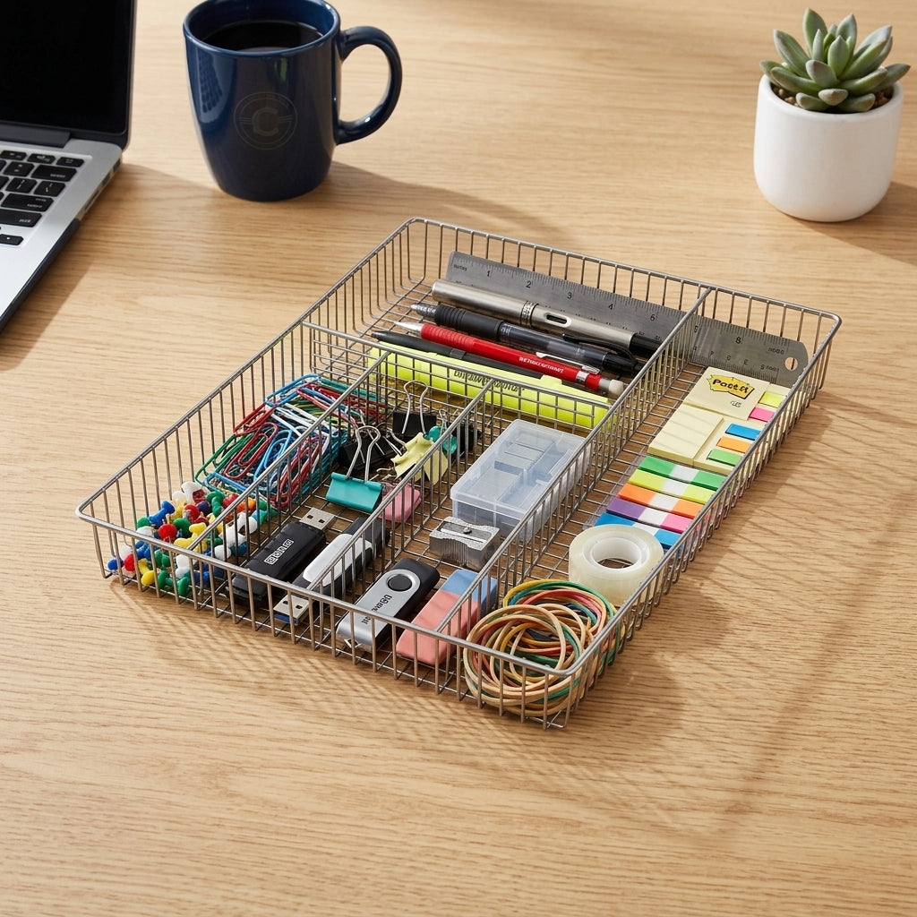 Grid 5 Divider Silverware Tray Spectrum