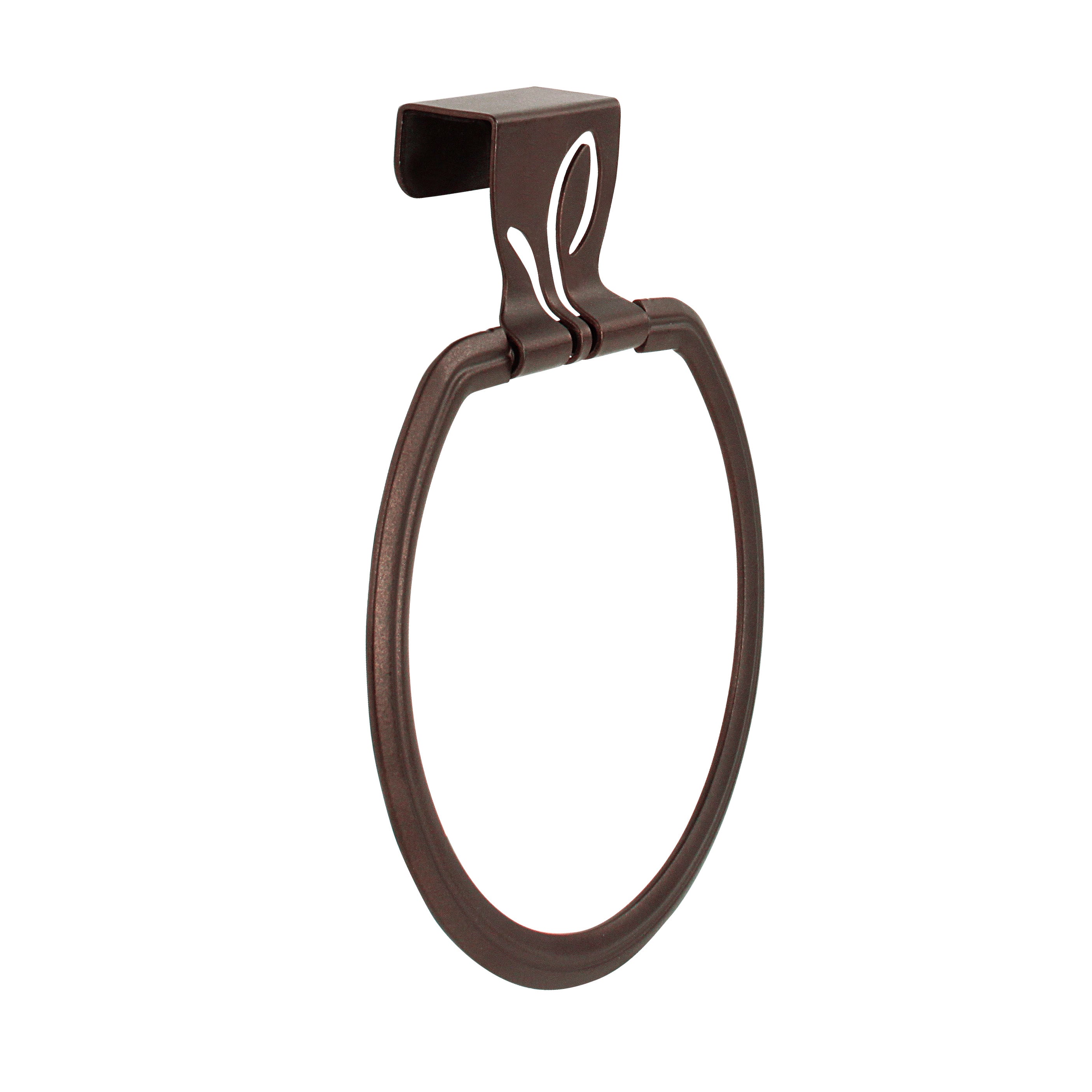 Leaf Over the Cabinet Towel Ring Spectrum