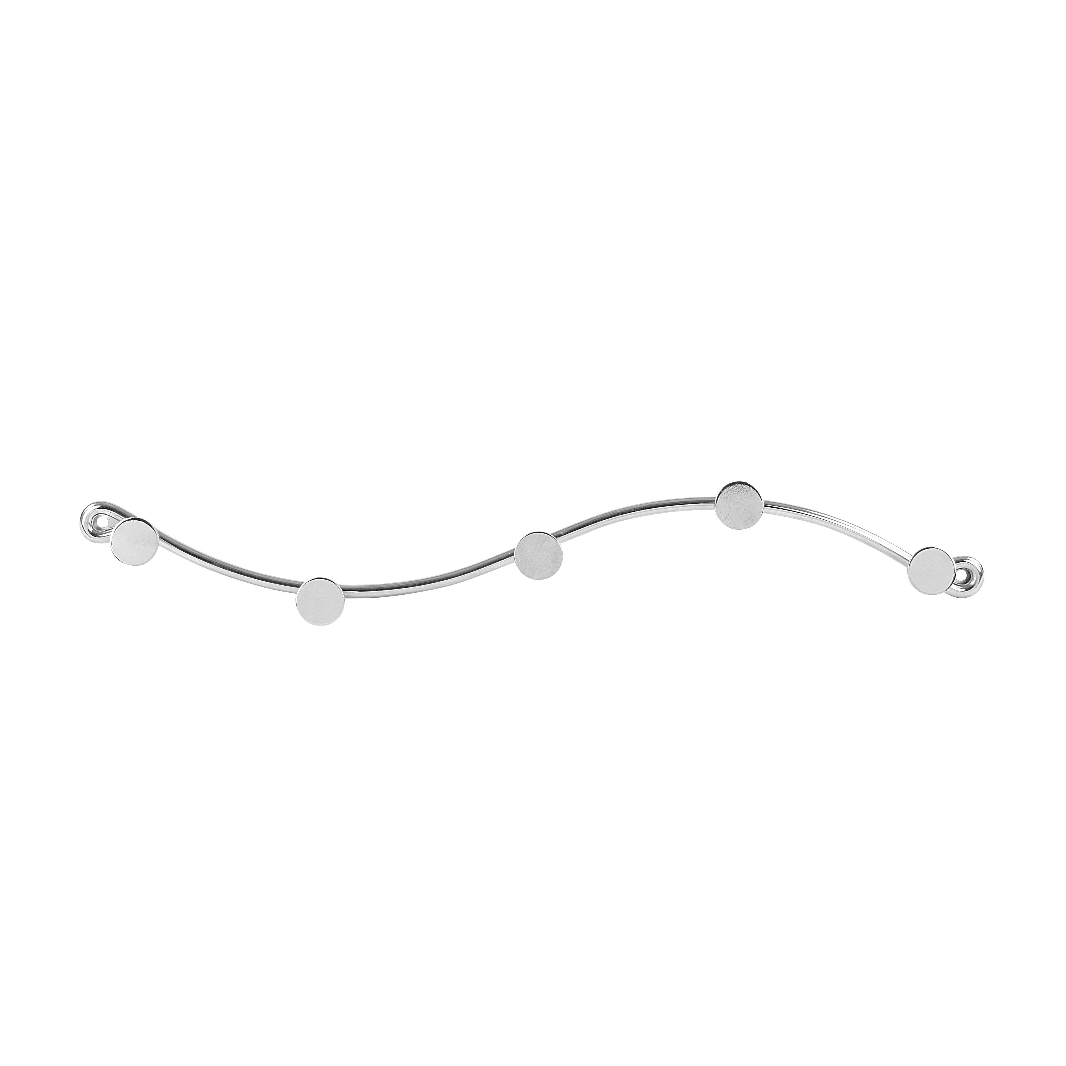 Wall Mount Sweep Rack 5 Hooks Spectrum