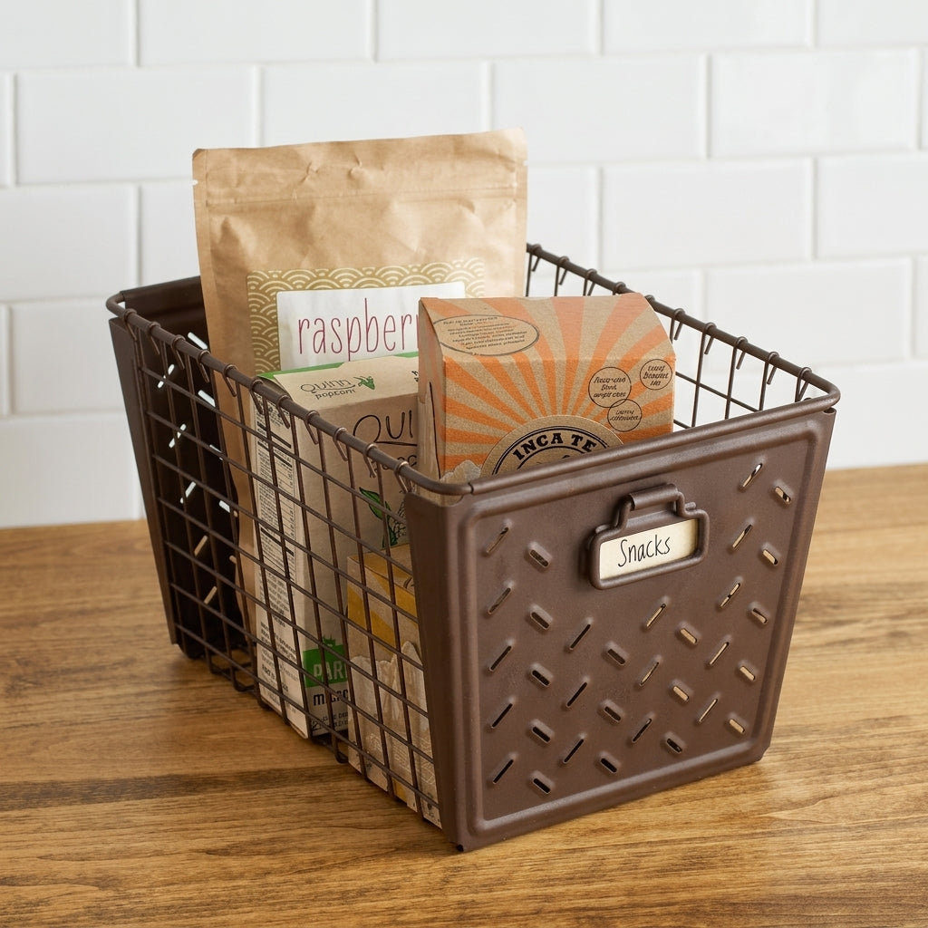 Macklin Storage Basket Medium Spectrum