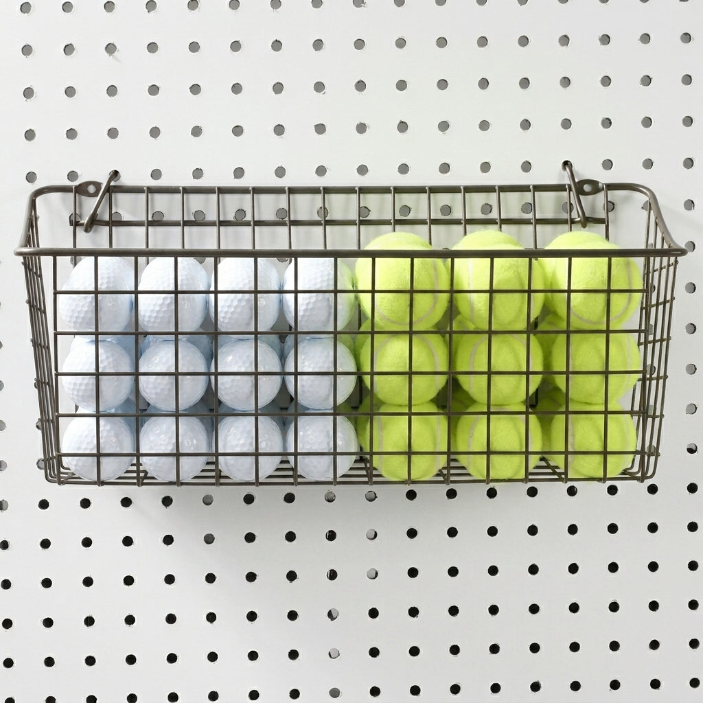 Pegboard Storage Basket XL Spectrum