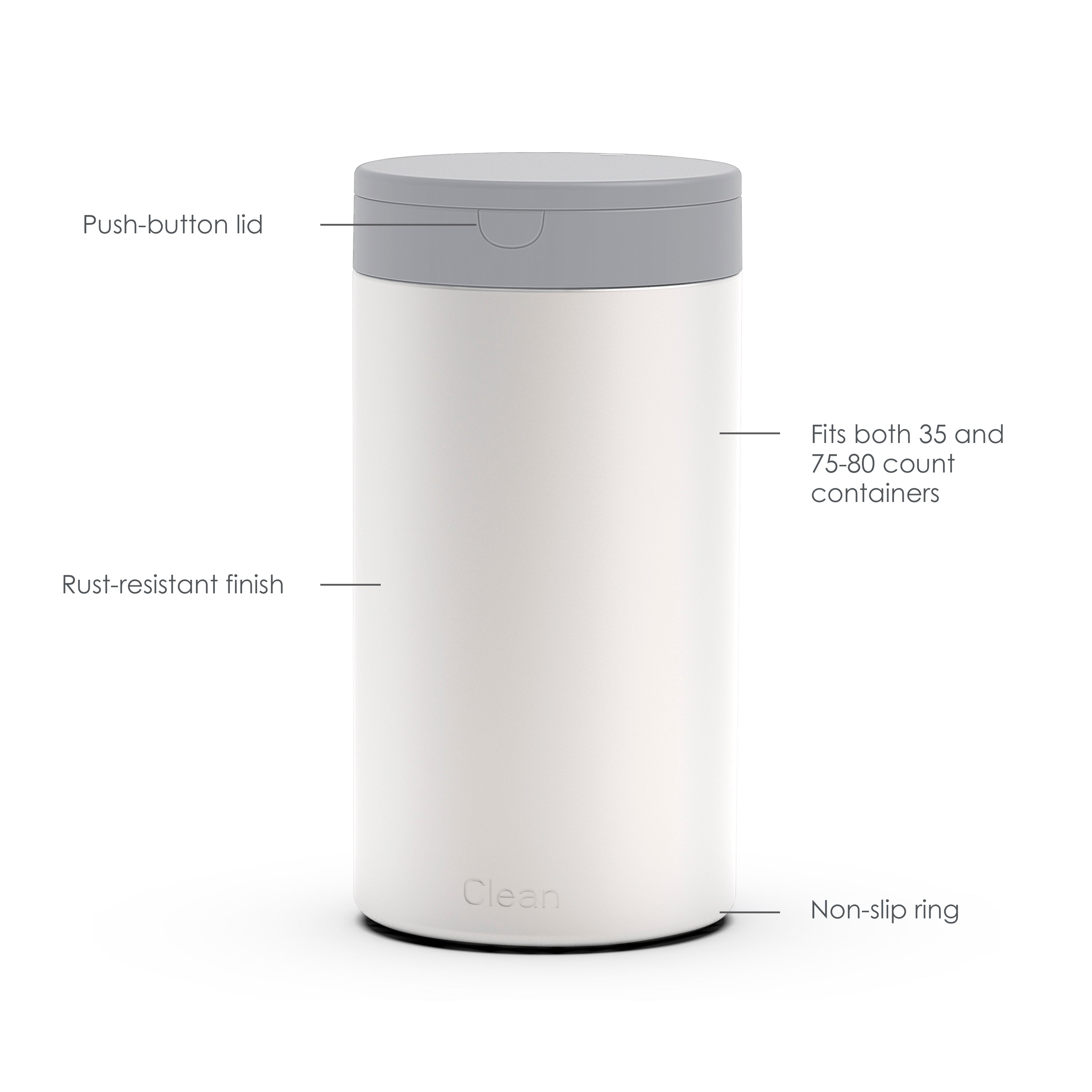 Decorative Disinfecting Wipe Container Spectrum