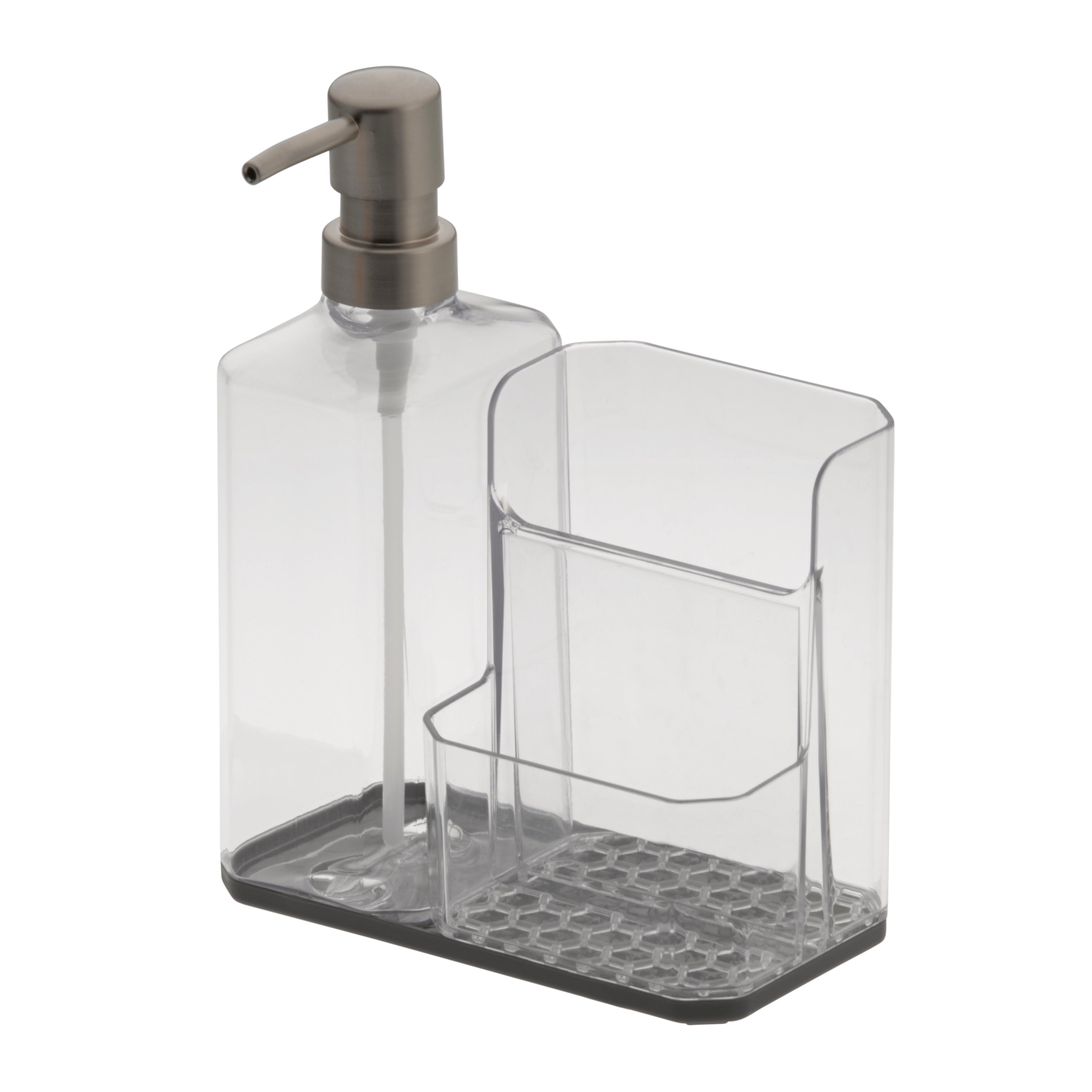 HEXA Sponge & Brush Organizer with Soap Pump Spectrum