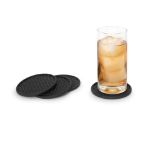 Picture of 4-Piece Bubble Coaster Set - Black