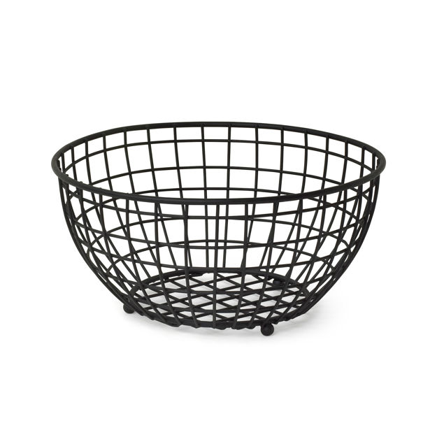 Picture of Grid Fruit Bowl BK