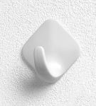 Picture of 4-Piece Adhesive Diamond Hook Set - White