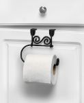 Picture of Scroll OTC Towel Ring BK