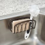 Picture of Twist Suction Sink Sponge & Brush Holder - Bronze