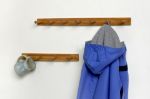 Picture of 4-Peg Wall Mount Wood Rack - Bamboo