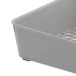 Picture of HEXA® 3" x 12" Drawer Organizer — Stone Gray