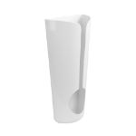 Picture of Cabinet & Wall Mount Plastic Recycling Bag Holder - White