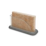 Picture of Cora Countertop Sink Sponge Holder - Gray/Clear