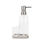 Picture of Cora Soap Pump & Sponge Holder - Warm Gray/Glear